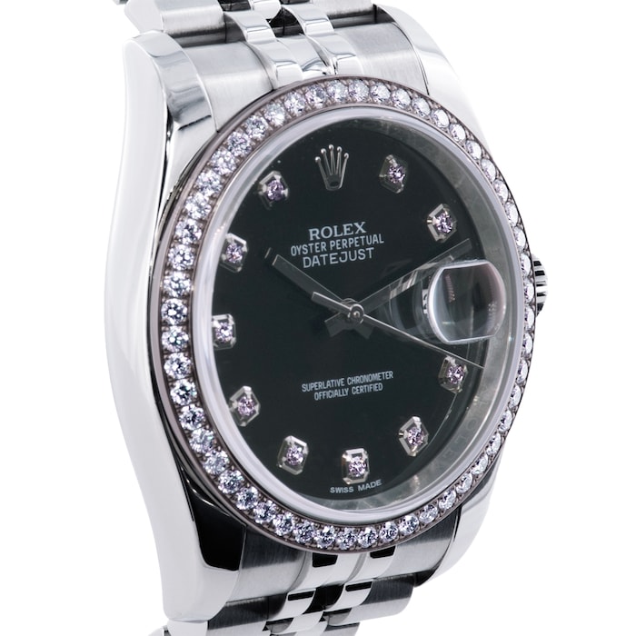 Rolex Pre-Owned Rolex Datejust Watch 116244