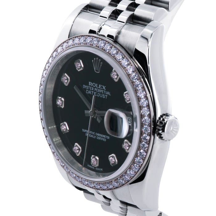 Rolex Pre-Owned Rolex Datejust Watch 116244