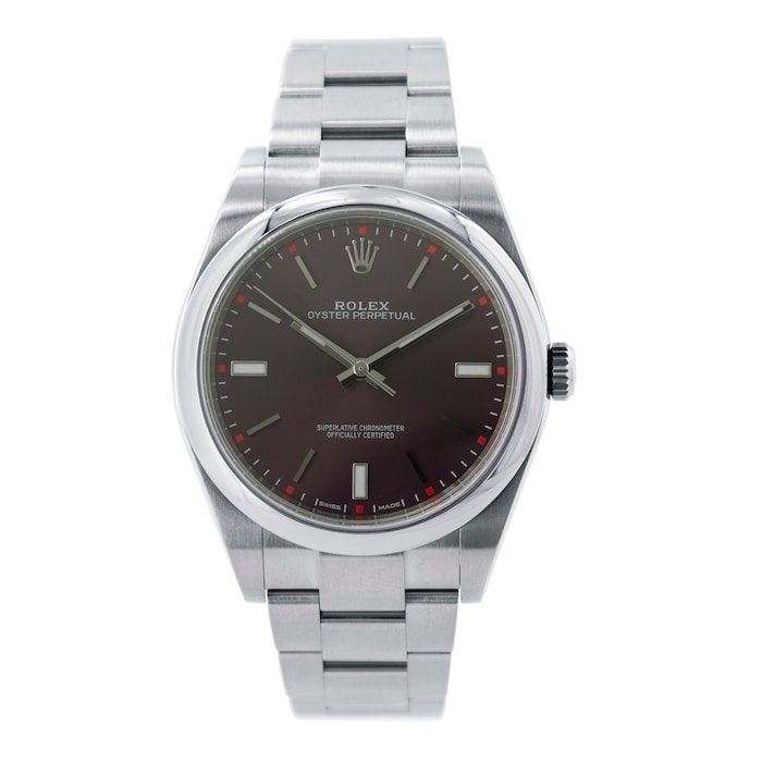 Rolex Pre-Owned Rolex Oyster Perpetual Non Date Watch 114300