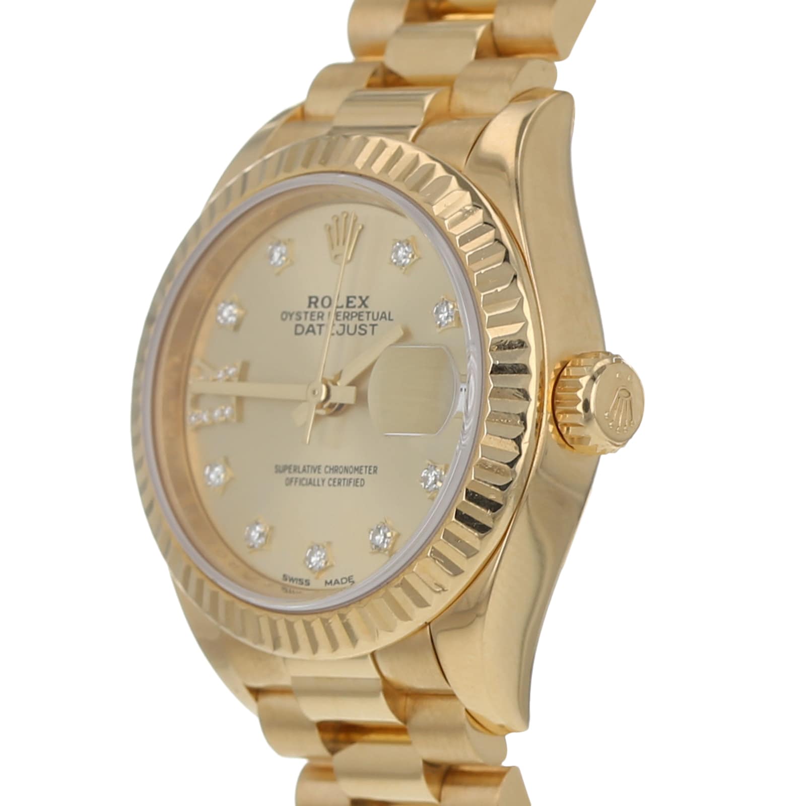 Pre-Owned Rolex Pre-Owned Rolex Datejust 28 Ladies Watch 279178