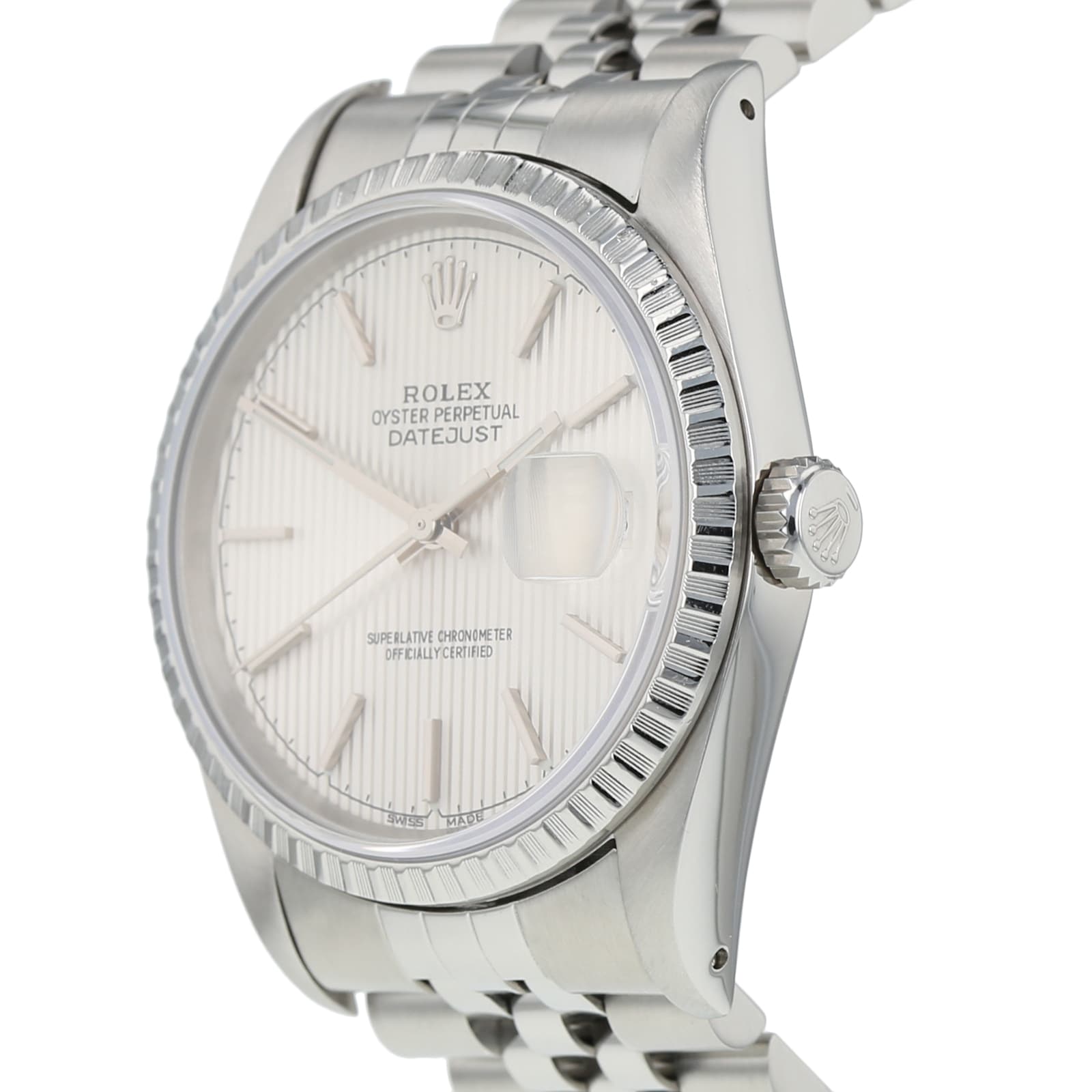 Pre-Owned Rolex Datejust 36 Mens Watch 16220