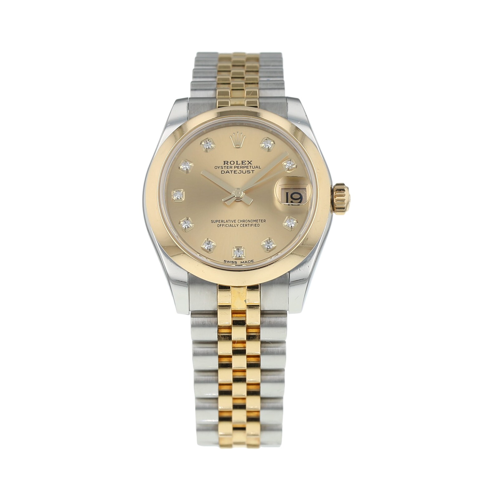 rolex datejust 2nd hand