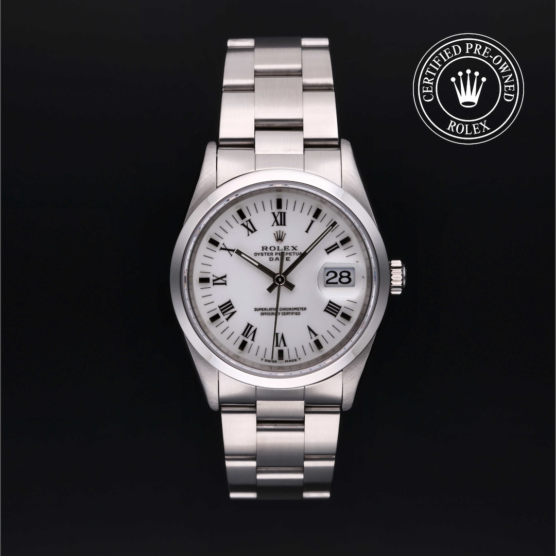 Rolex Rolex Certified Pre-Owned Date 34 Rolex Rolex Certified Pre-Owned Date 34