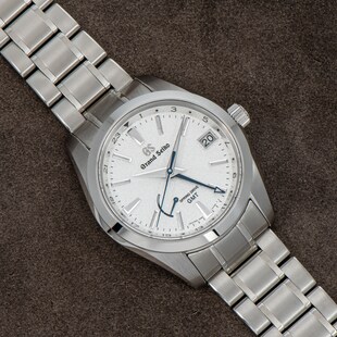 Pre-Owned Grand Seiko Spring Drive GMT 'Blizzard' Limited Edition For Timeless