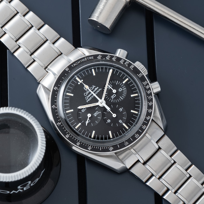 Pre-Owned Omega Omega Speedmaster Professional 'Hesalite Sandwich'