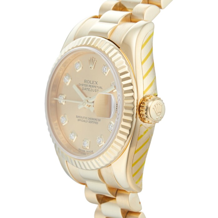 Pre-Owned Rolex Pre-Owned Rolex Datejust 26 Ladies Watch 179178