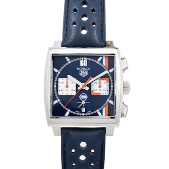 Pre-Owned TAG Heuer Monaco 'Gulf' Pre-Owned TAG Heuer Monaco 'Gulf'