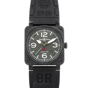 Pre-Owned Bell & Ross BR-03 'Military Type'