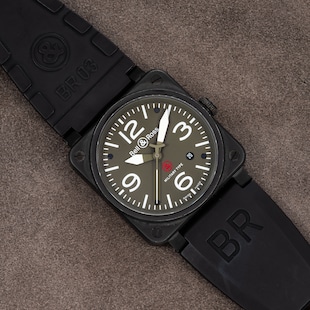 Pre-Owned Bell & Ross BR-03 'Military Type'