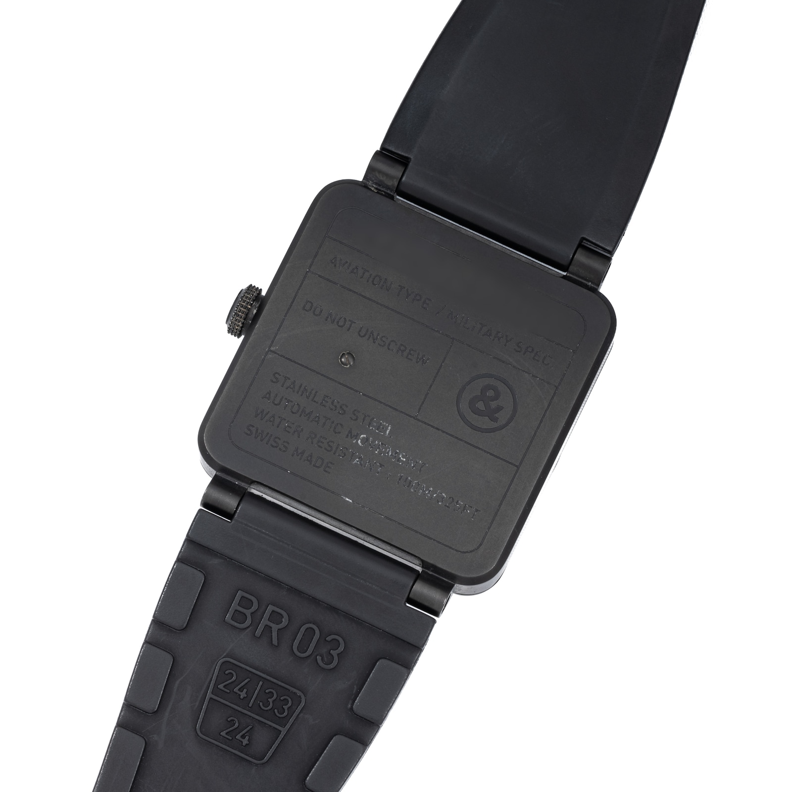 Pre-Owned Bell & Ross BR-03 'Military Type'