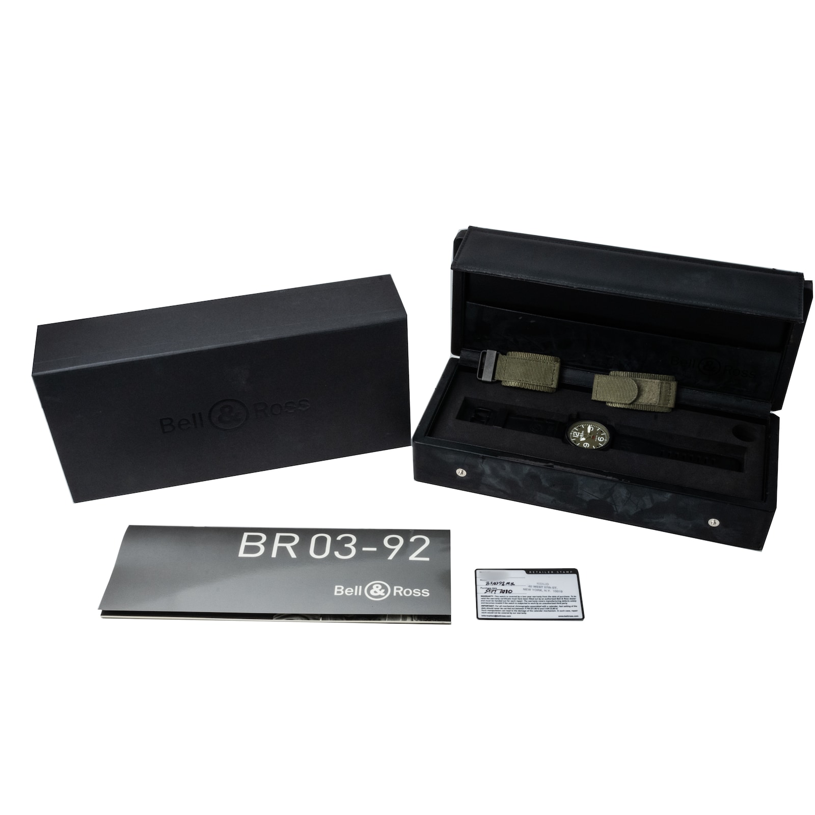 Pre-Owned Bell & Ross BR-03 'Military Type'