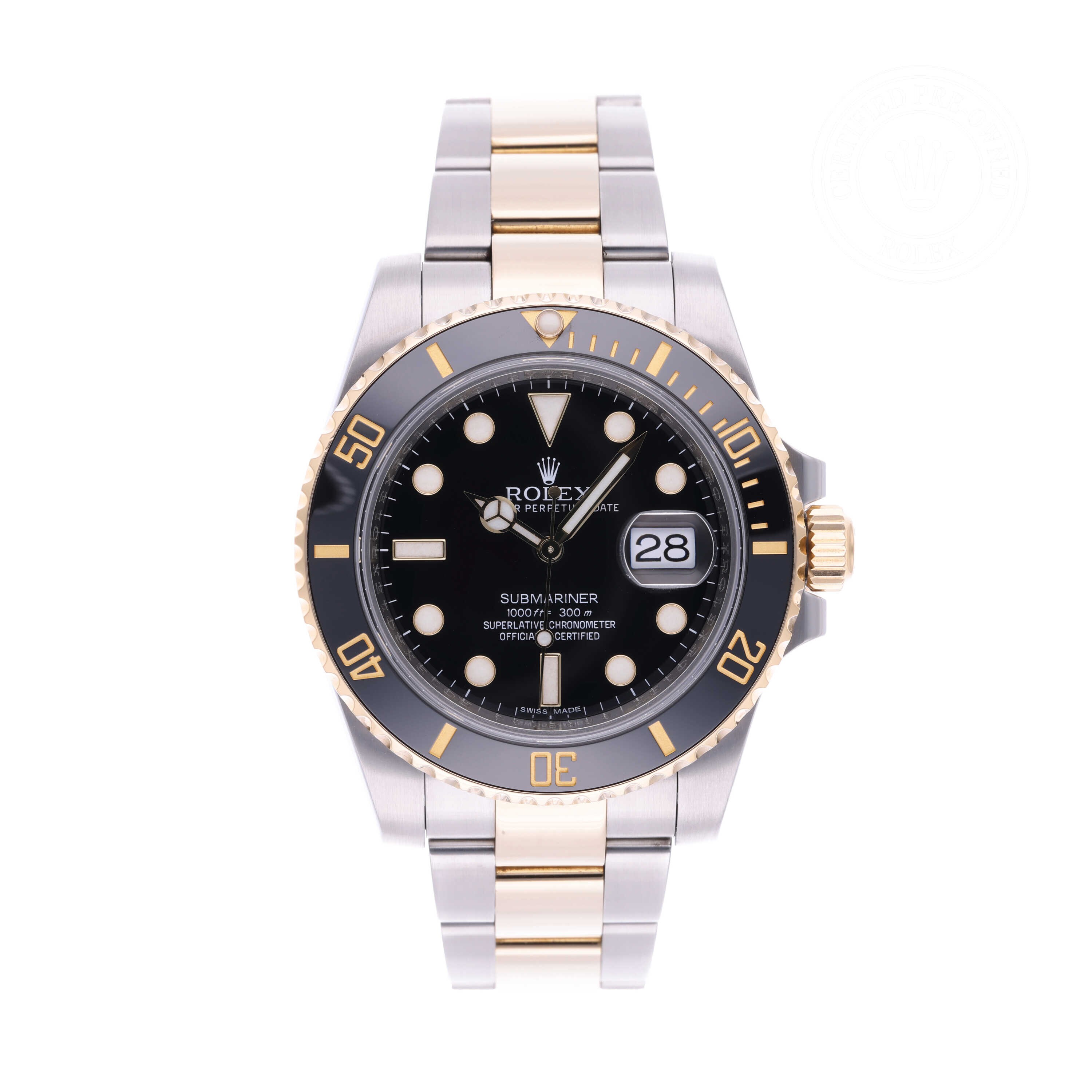 Rolex Submariner Date Official Certified Pre-Owned