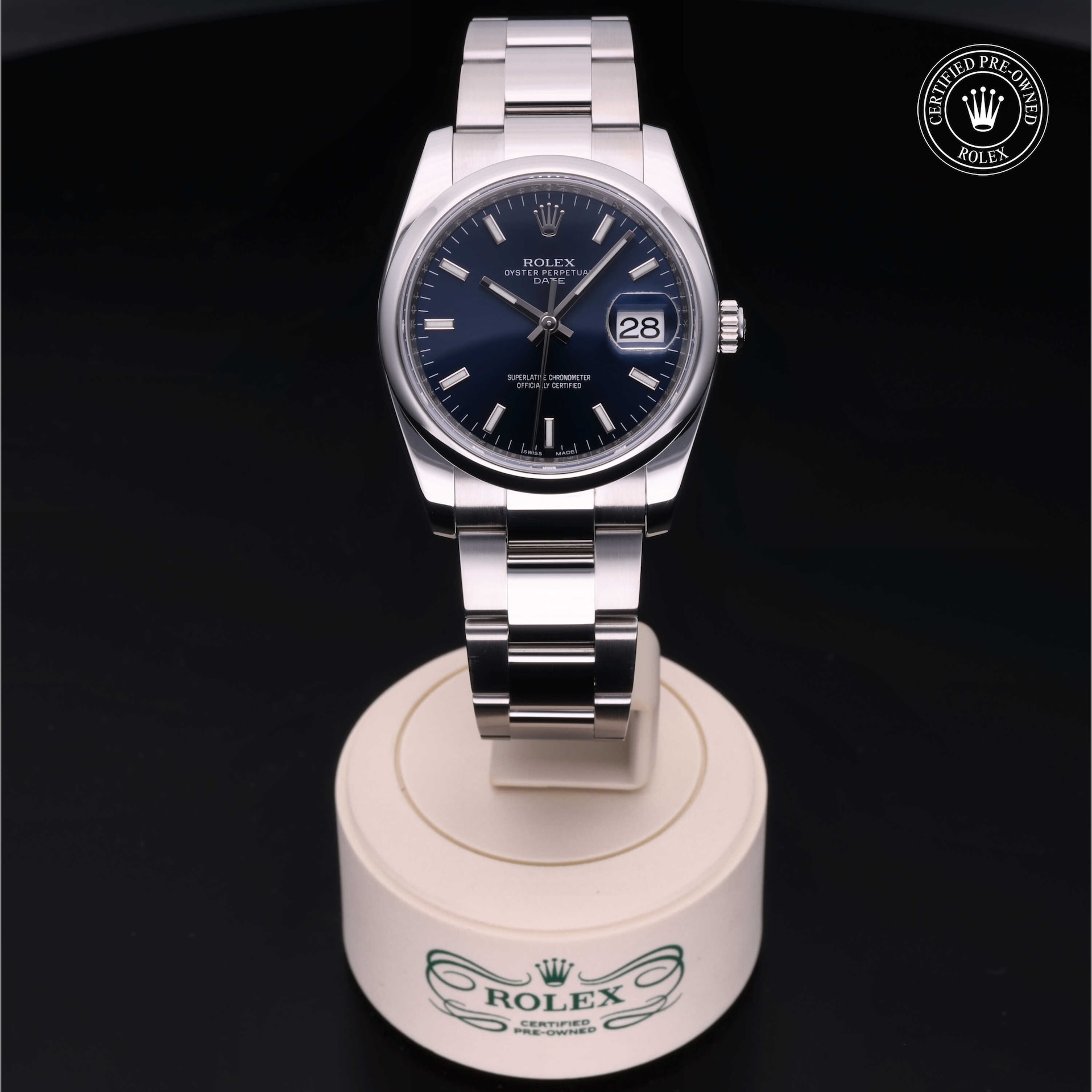 Rolex Rolex Certified Pre-Owned Date 34
