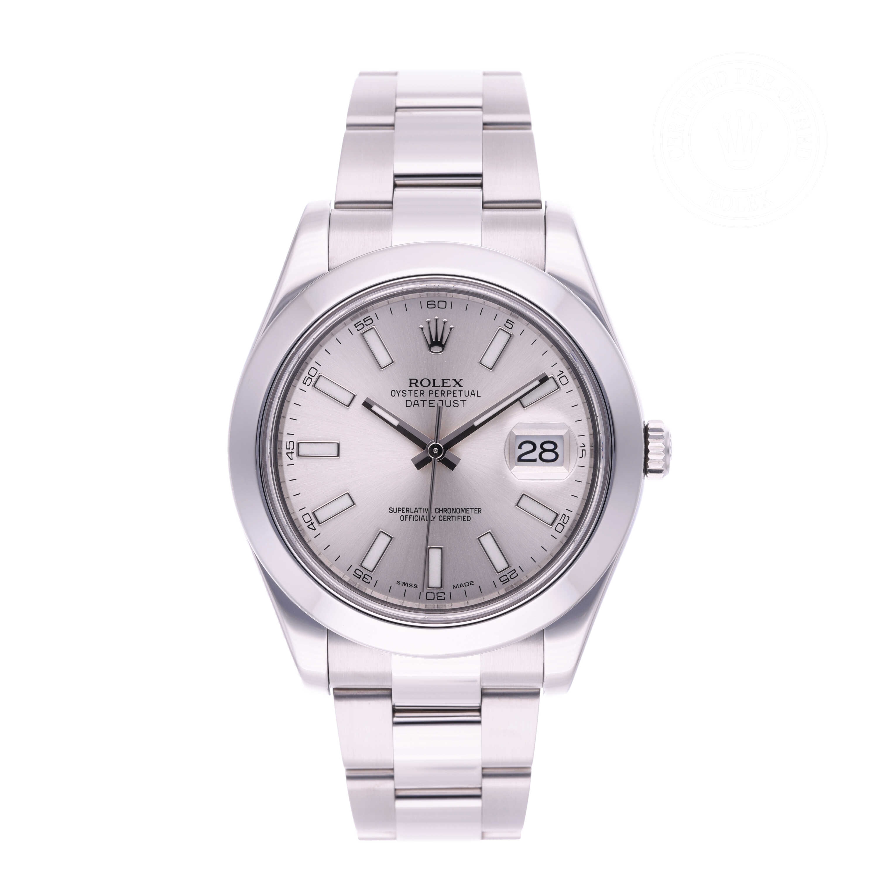 Rolex Datejust II Official Certified Pre-Owned