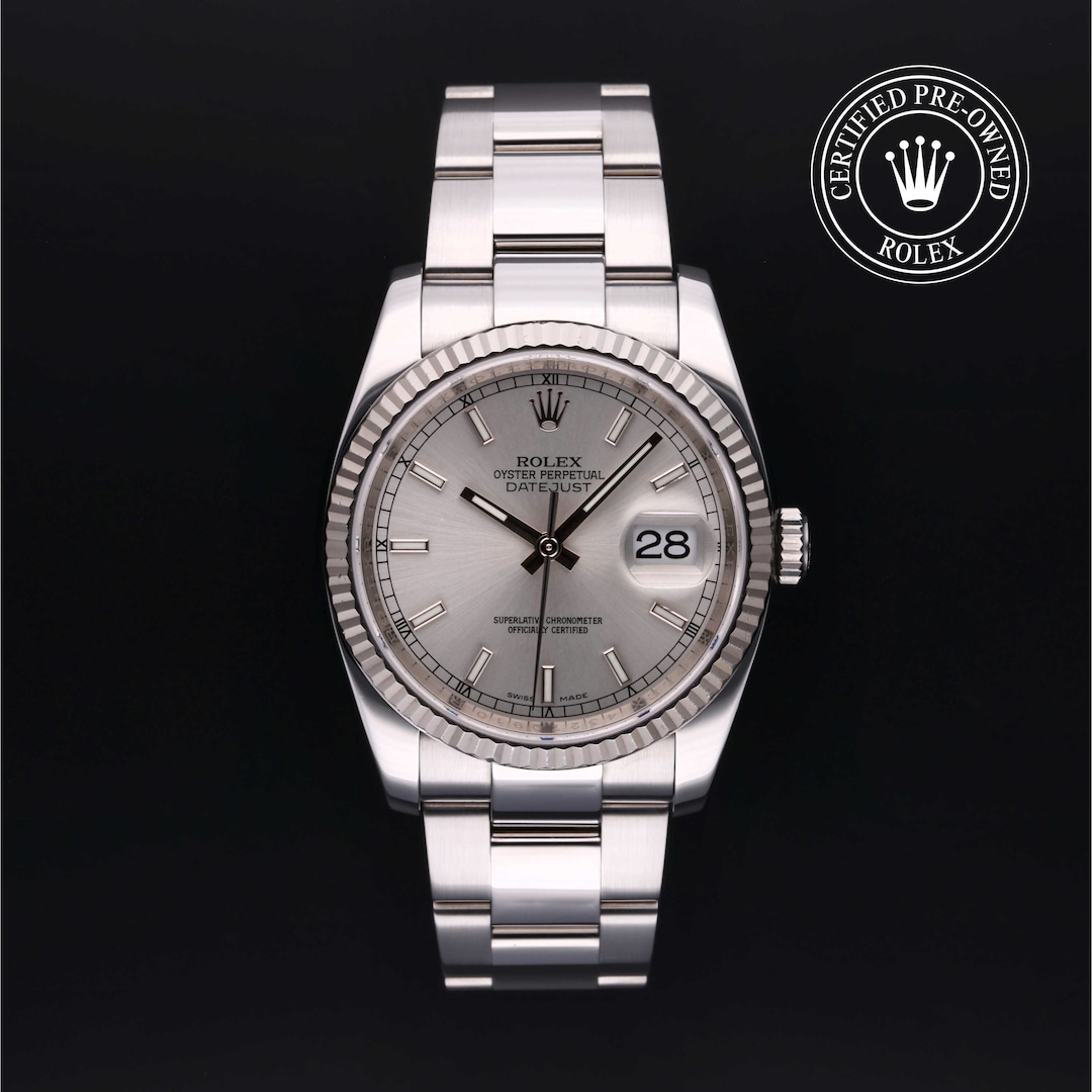 Certified pre shop owned rolex datejust