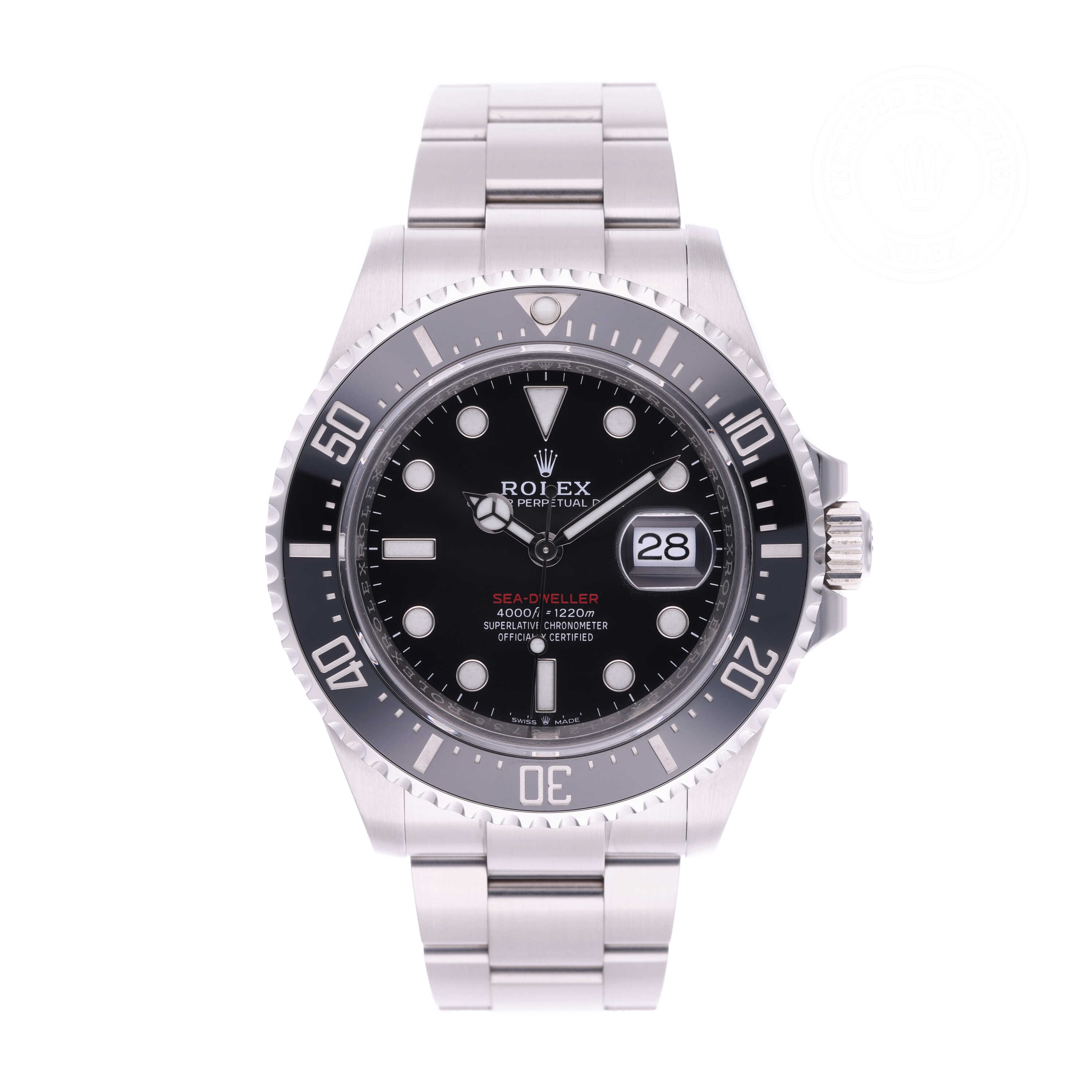 Rolex Sea-Dweller Official Certified Pre-Owned