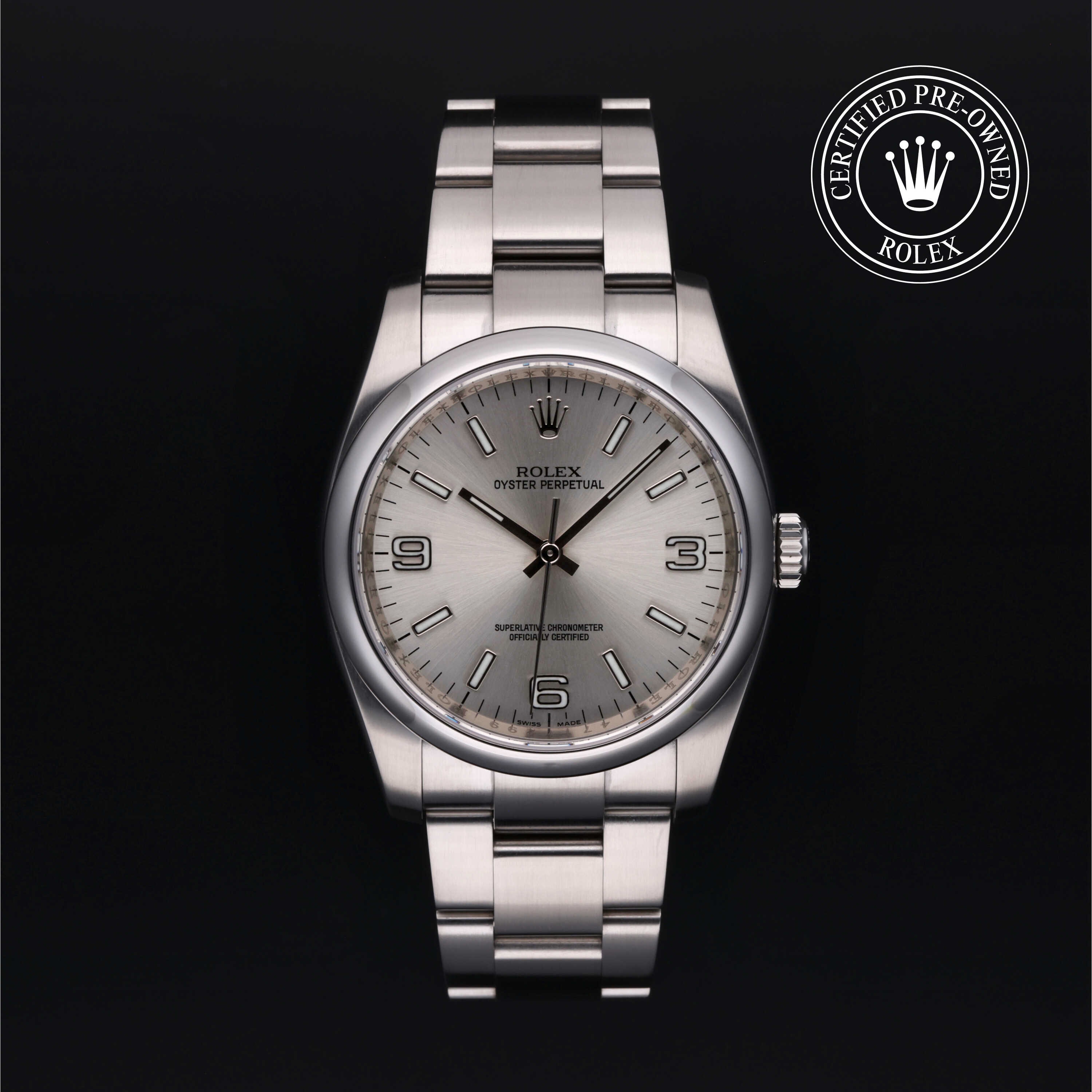 Rolex Certified Pre Owned Oyster Perpetual 36 01470000411 Goldsmiths