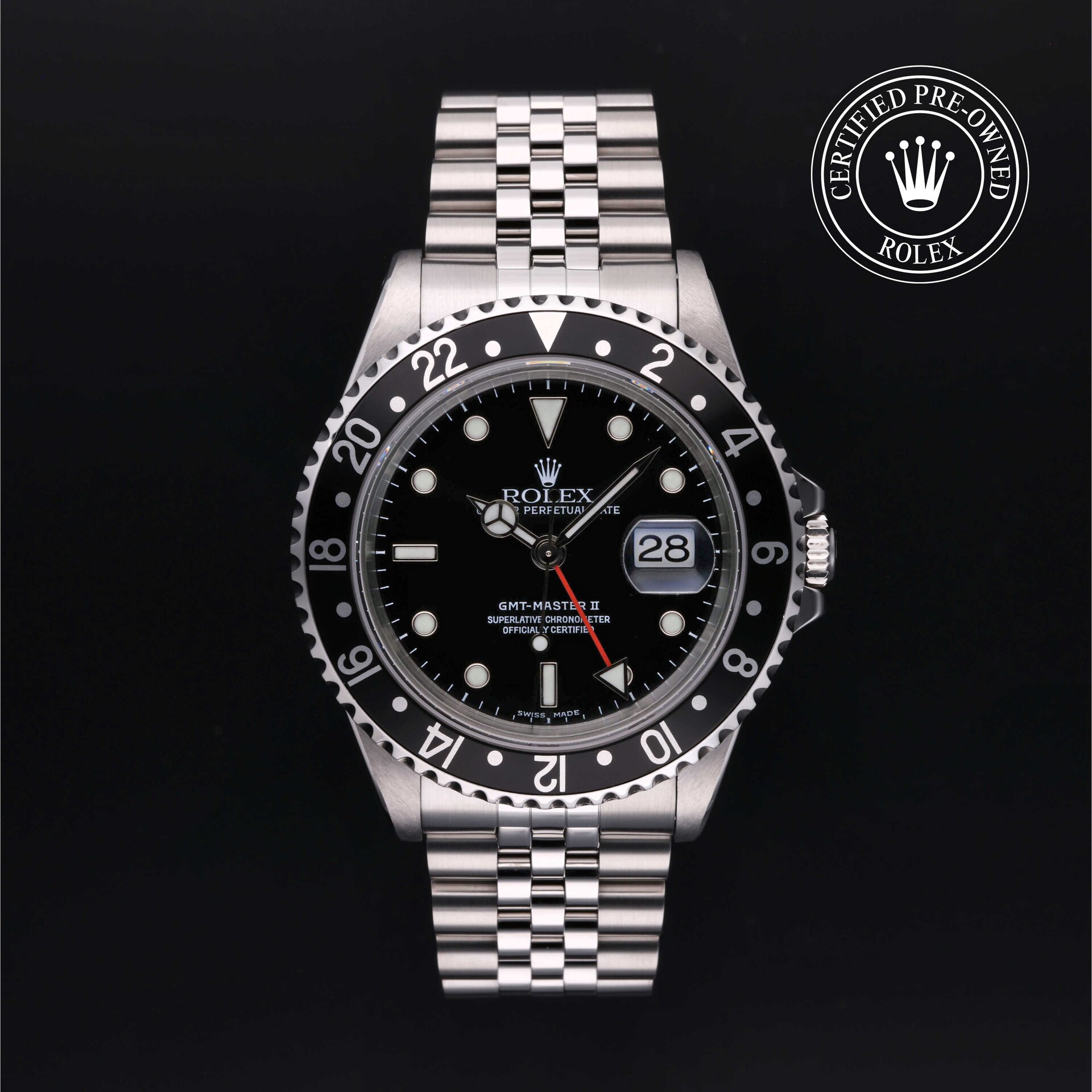 Rolex Certified Pre-Owned GMT-Master II Rolex Certified Pre-Owned GMT-Master II