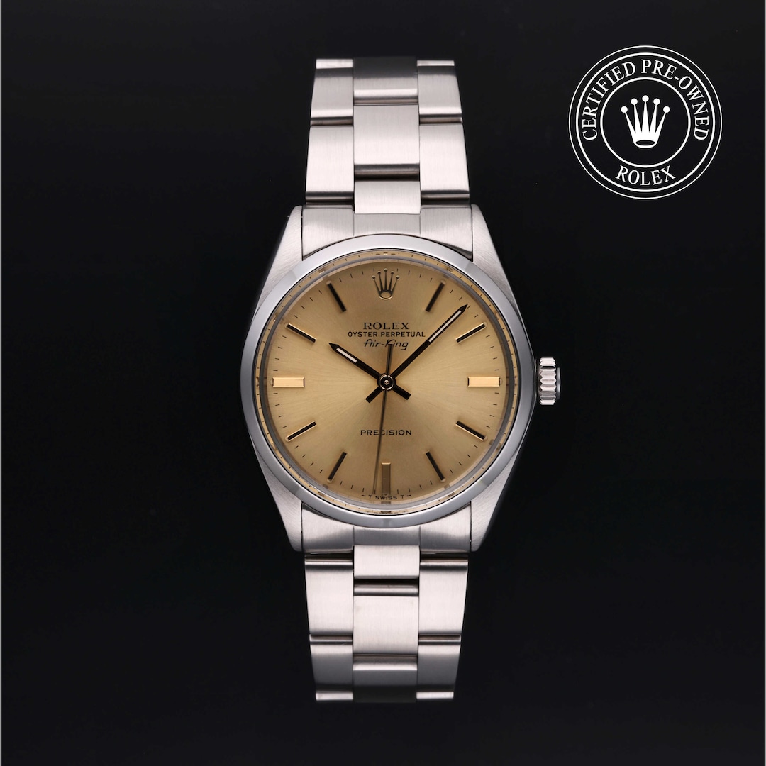 Rolex Rolex Certified Pre-Owned Air-King Rolex Rolex Certified Pre-Owned Air-King