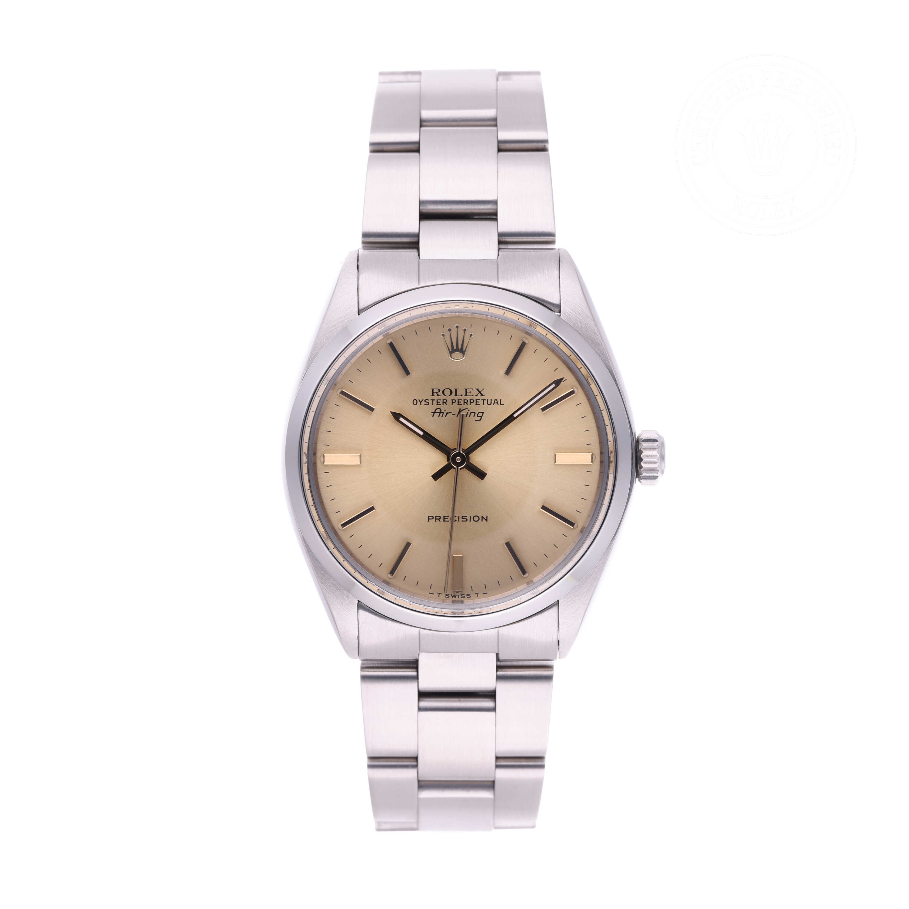 Rolex Air-King Official Certified Pre-Owned