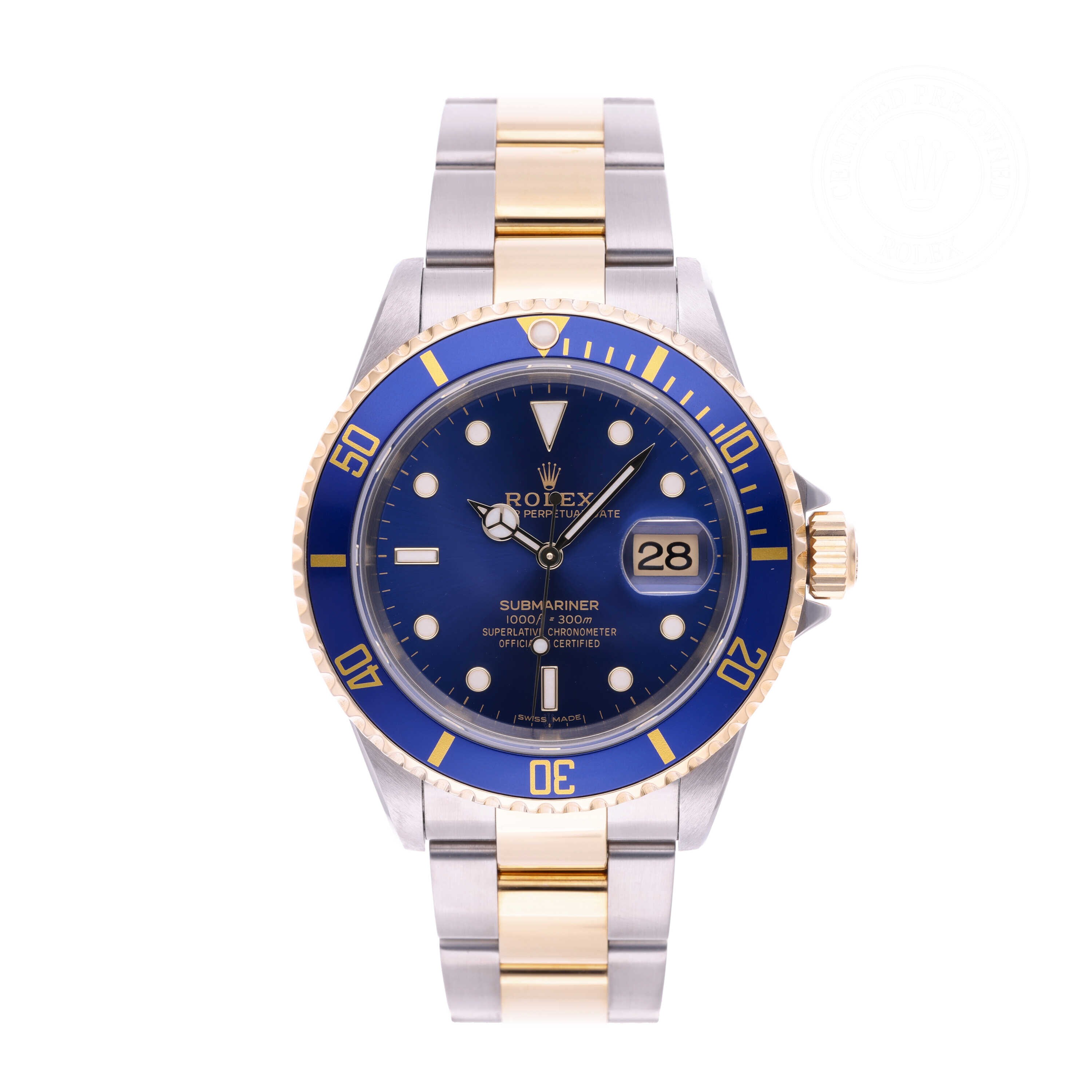 Rolex Submariner Date Official Certified Pre-Owned