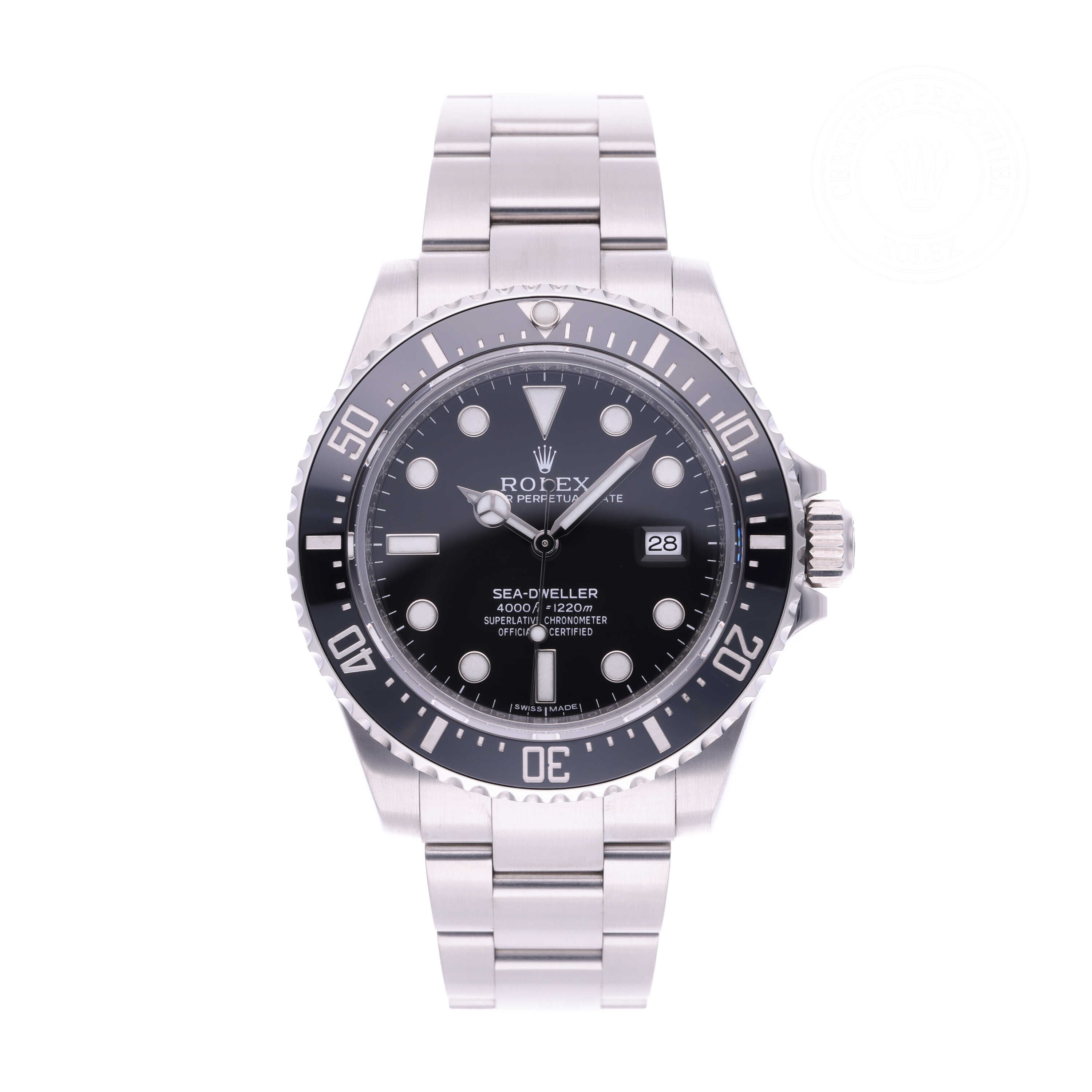 Rolex Sea-Dweller Official Certified Pre-Owned