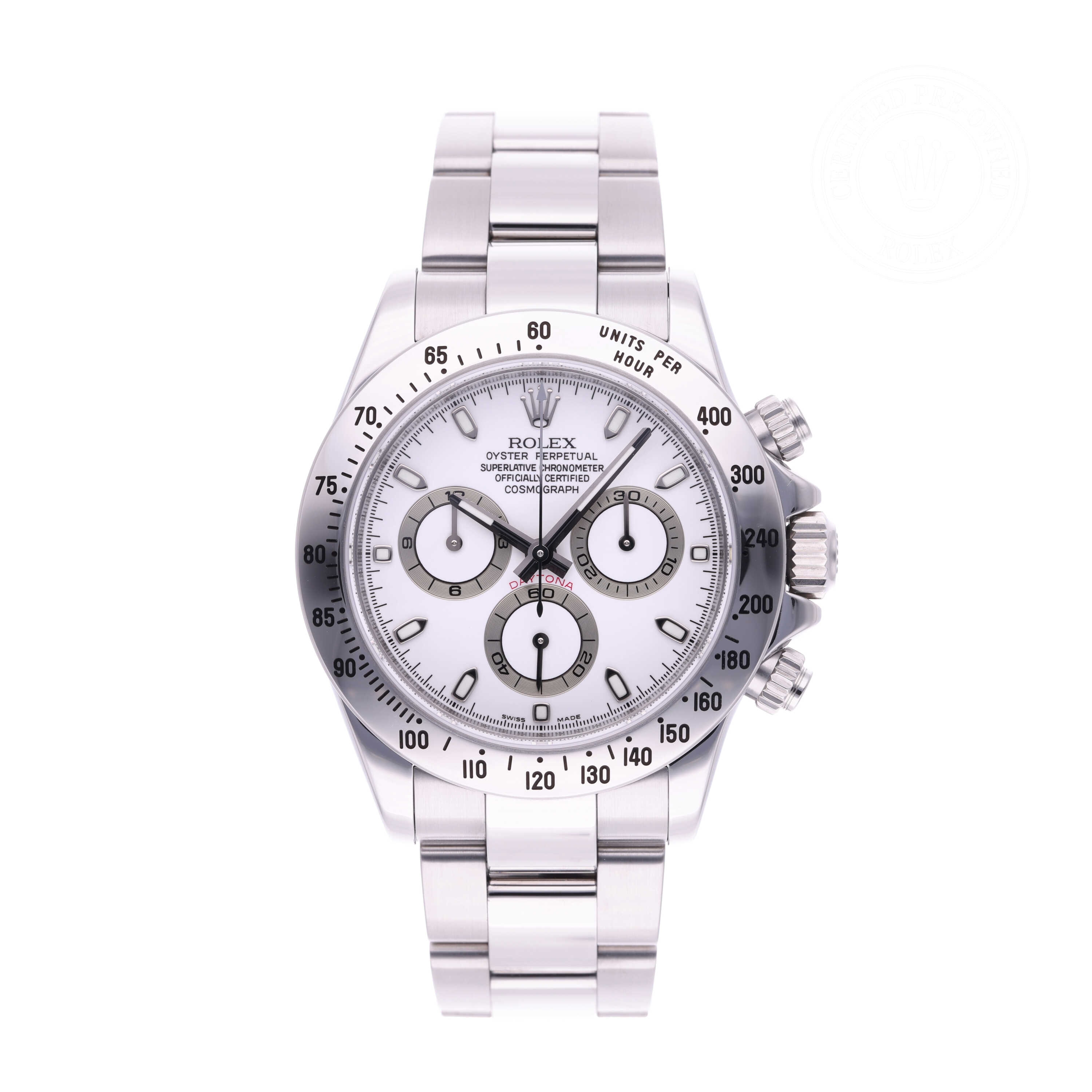Rolex Cosmograph Daytona Official Certified Pre-Owned