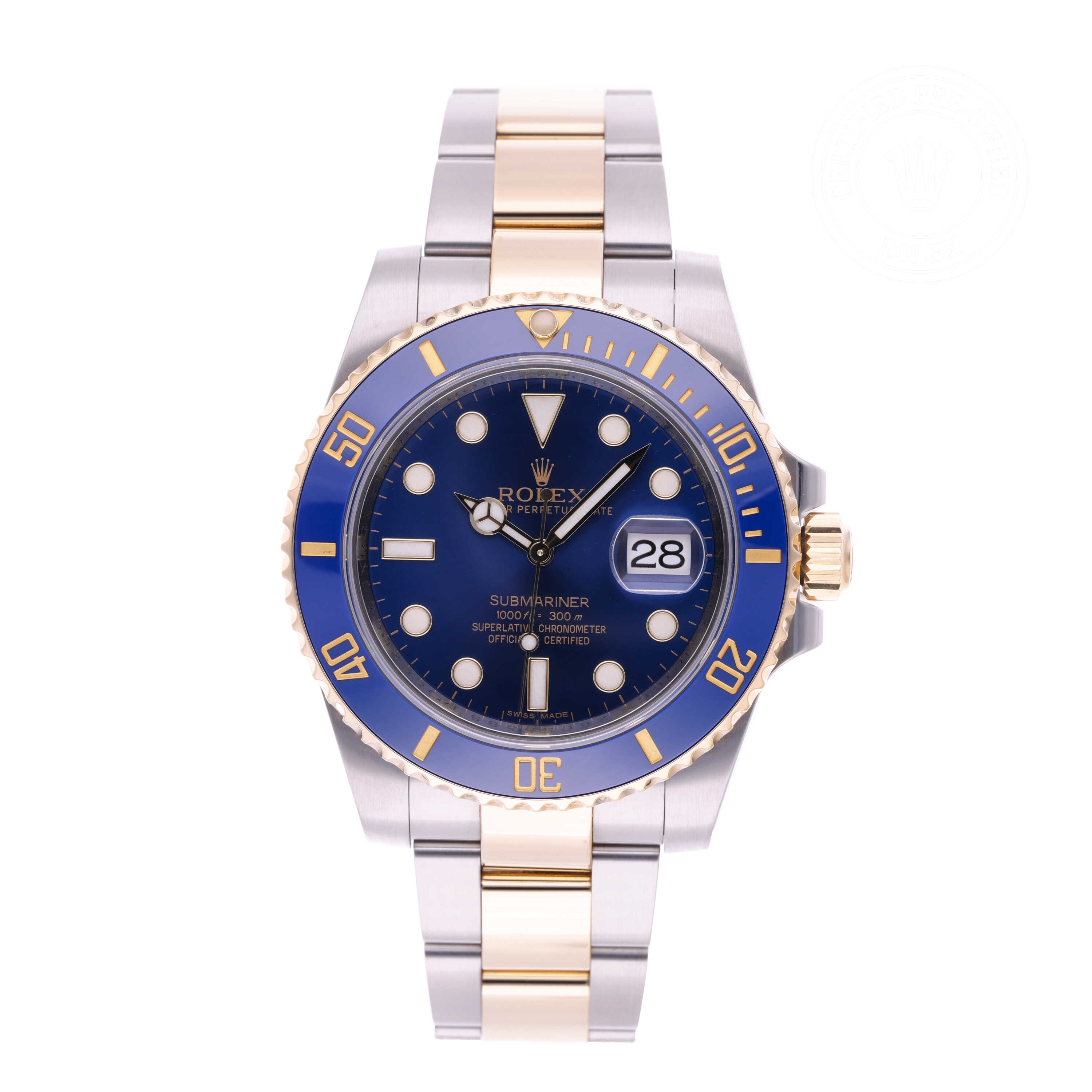 Rolex Submariner Date Official Certified Pre-Owned
