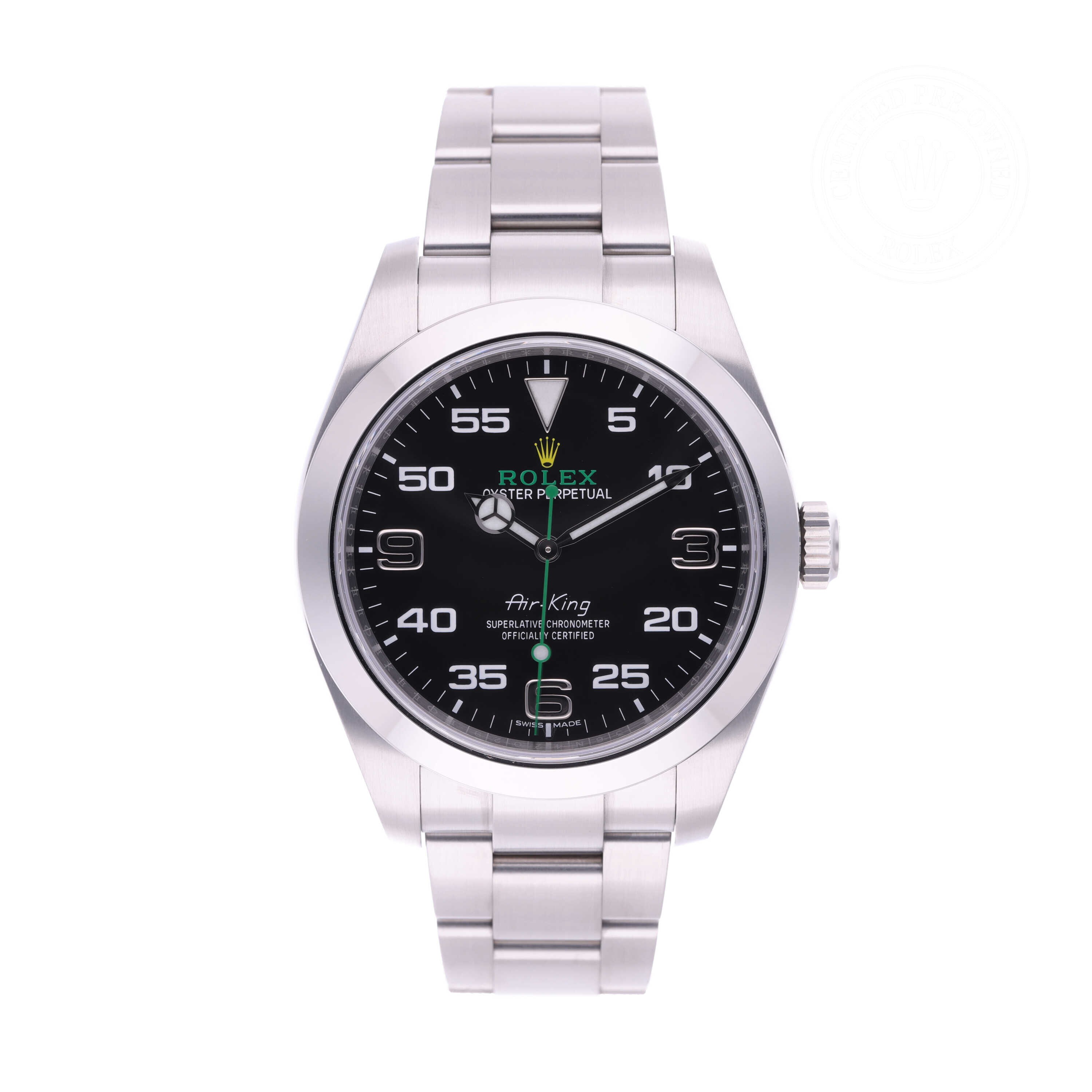 Rolex Air-King Official Certified Pre-Owned