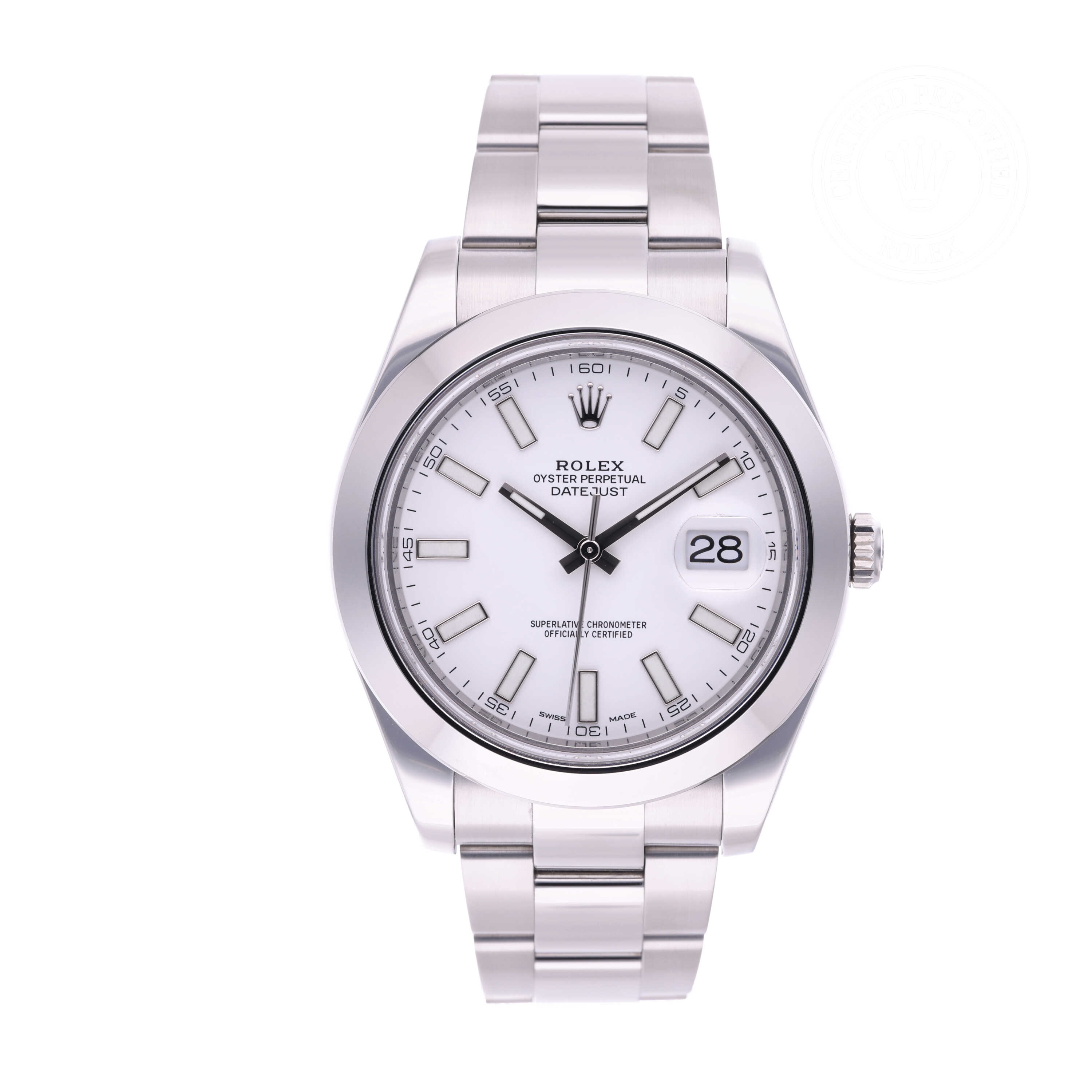 Rolex Datejust II Official Certified Pre-Owned
