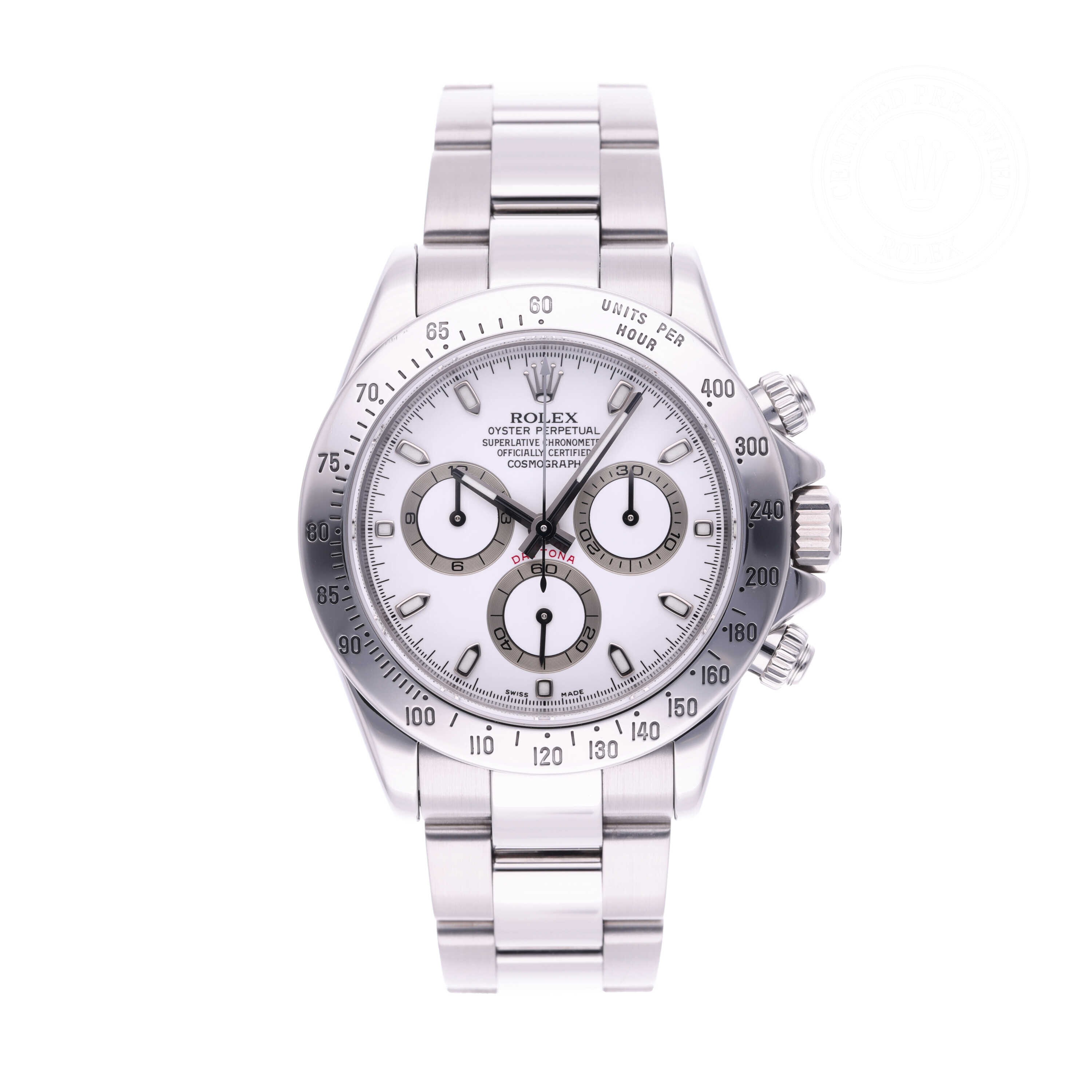 Rolex Cosmograph Daytona Official Certified Pre-Owned