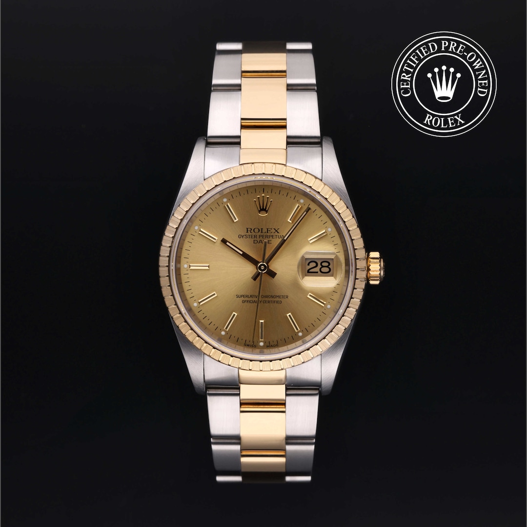 Rolex Certified Pre-Owned Date 34 Rolex Certified Pre-Owned Date 34