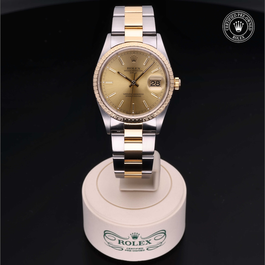 Rolex Rolex Certified Pre-Owned Date 34 Rolex Rolex Certified Pre-Owned Date 34