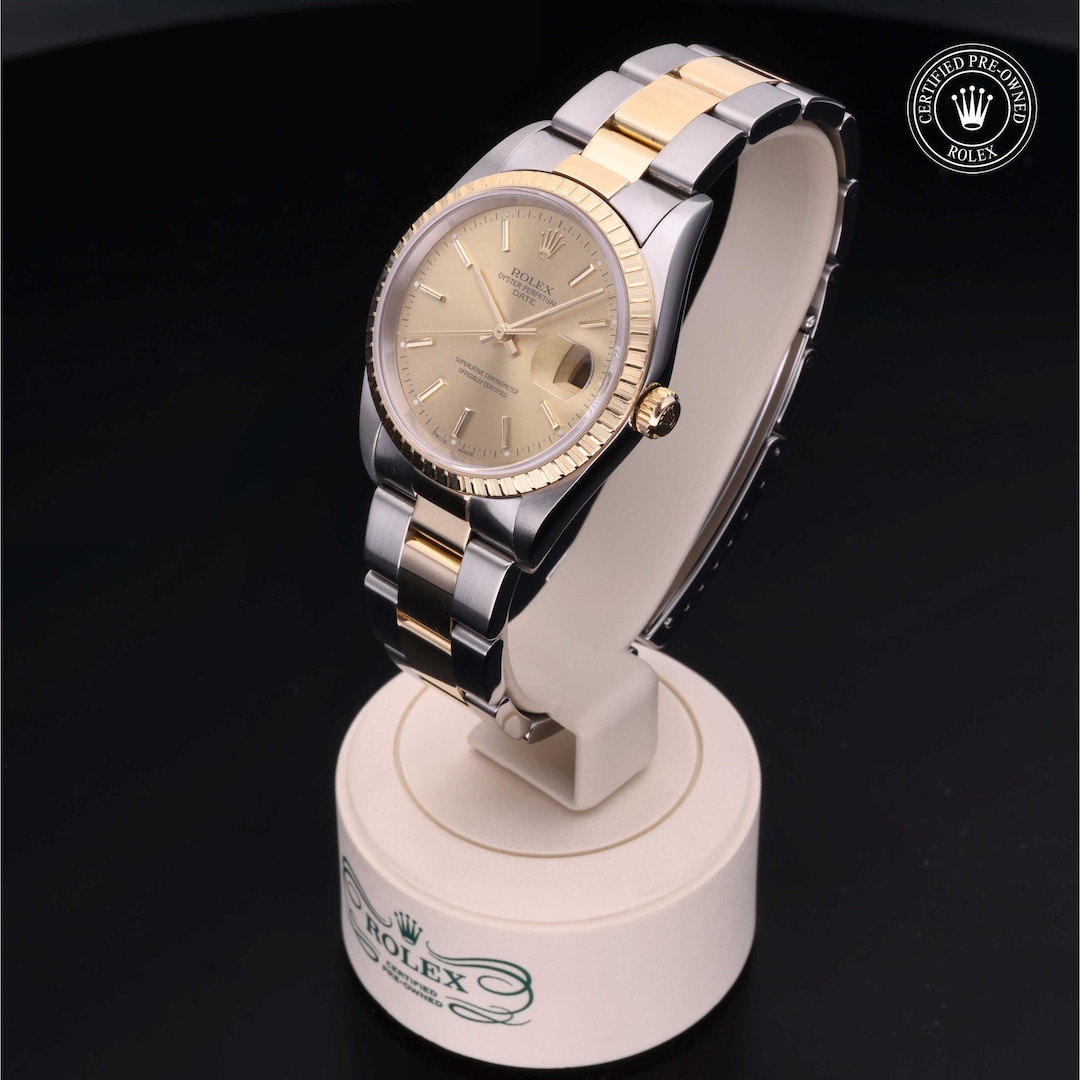 Rolex Rolex Certified Pre-Owned Date 34 Rolex Rolex Certified Pre-Owned Date 34