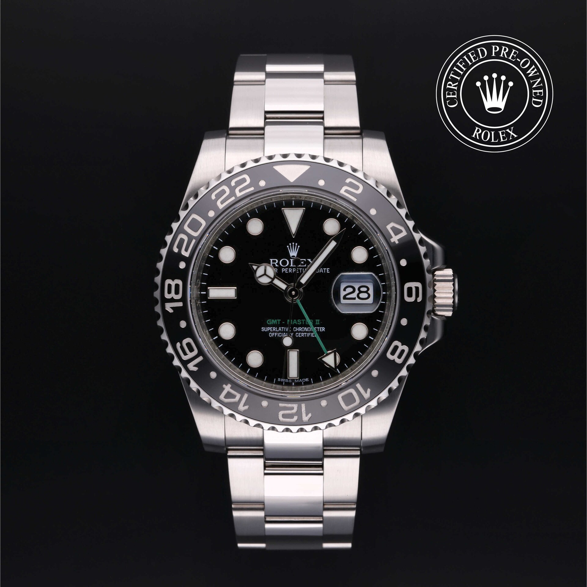 Rolex Certified Pre-Owned GMT-Master II Rolex Certified Pre-Owned GMT-Master II