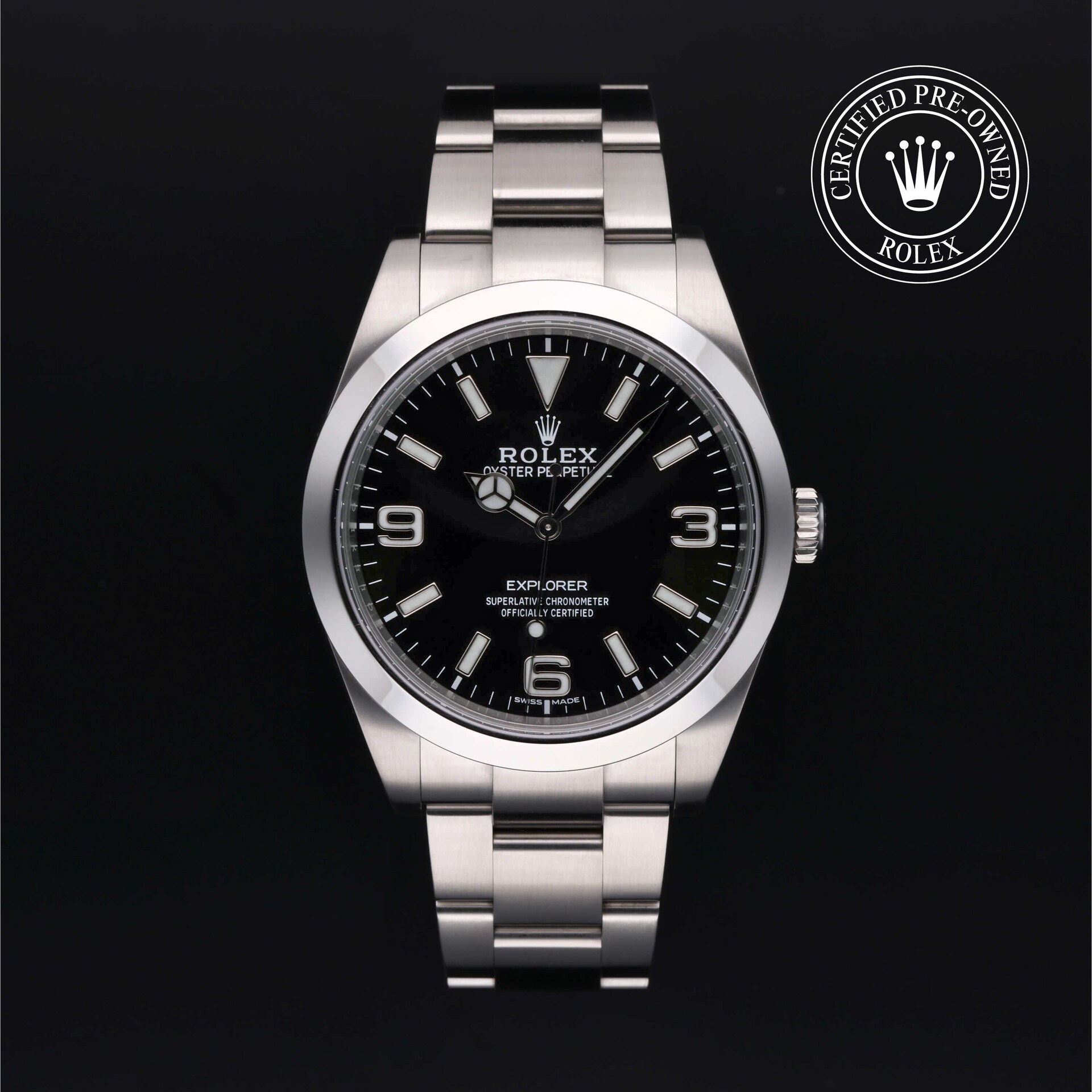 Rolex Certified Pre-Owned Explorer Rolex Certified Pre-Owned Explorer
