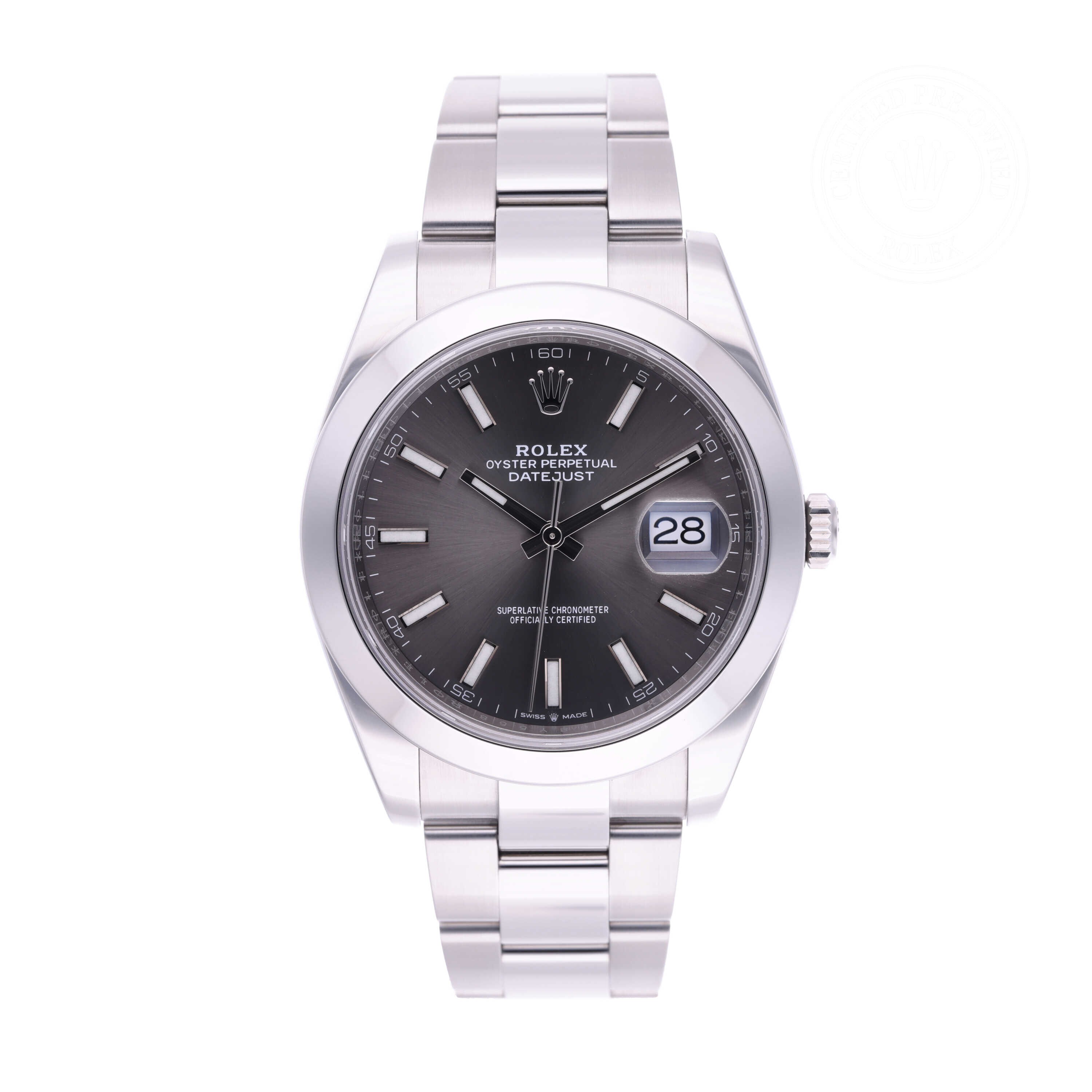 Rolex Datejust 41 Official Certified Pre-Owned