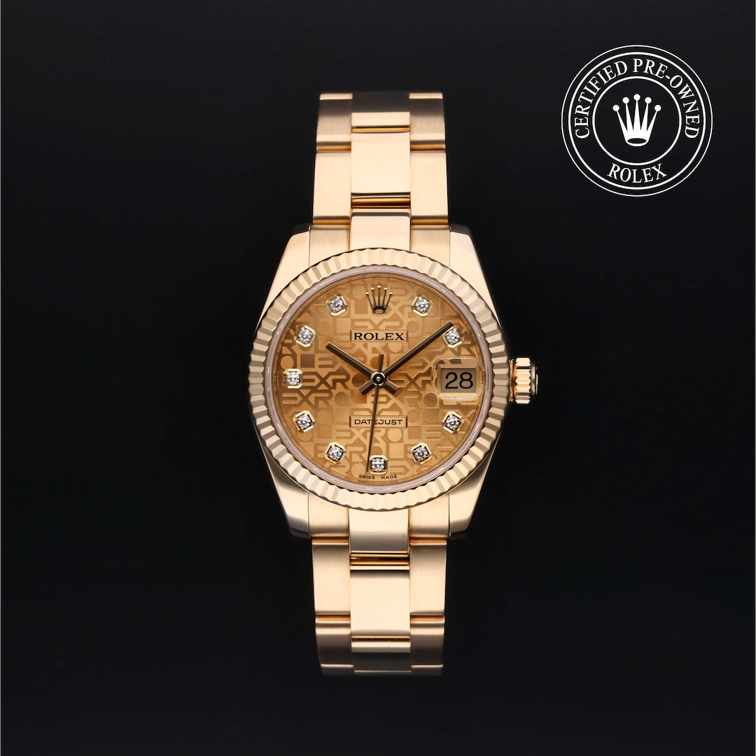 Rolex Certified Pre-Owned Datejust 31 Rolex Certified Pre-Owned Datejust 31