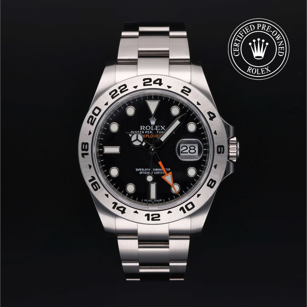 Rolex Certified Pre-Owned Explorer II Rolex Certified Pre-Owned Explorer II