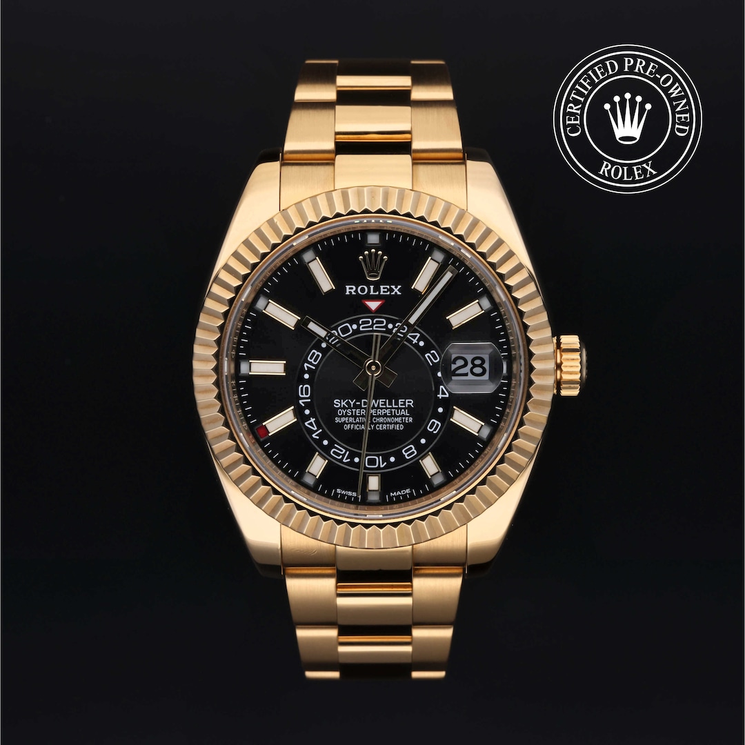 Pre owned gold discount rolex