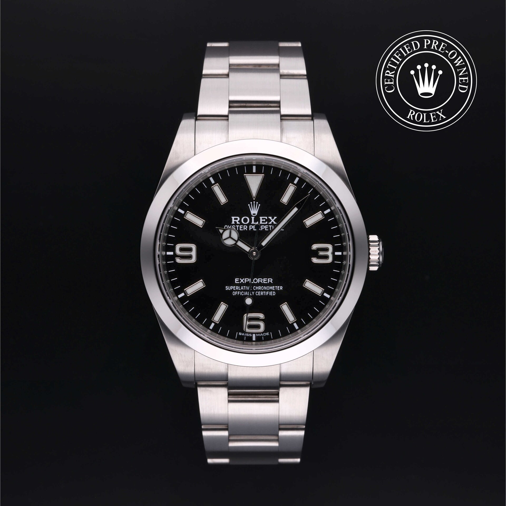 Rolex Certified Pre-Owned Explorer Rolex Certified Pre-Owned Explorer