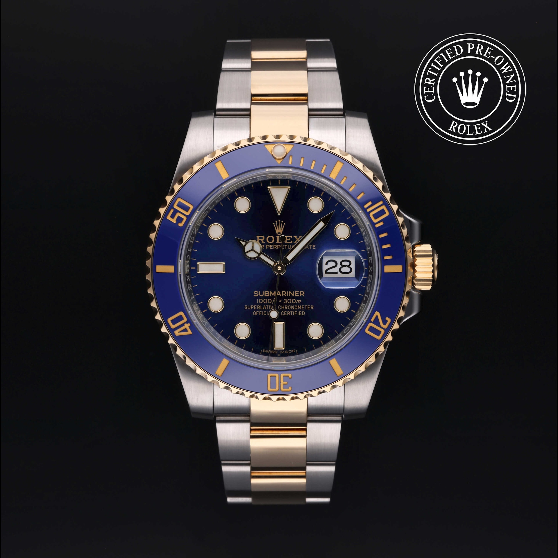 Submariner Rolex Certified Pre Owned Goldsmiths