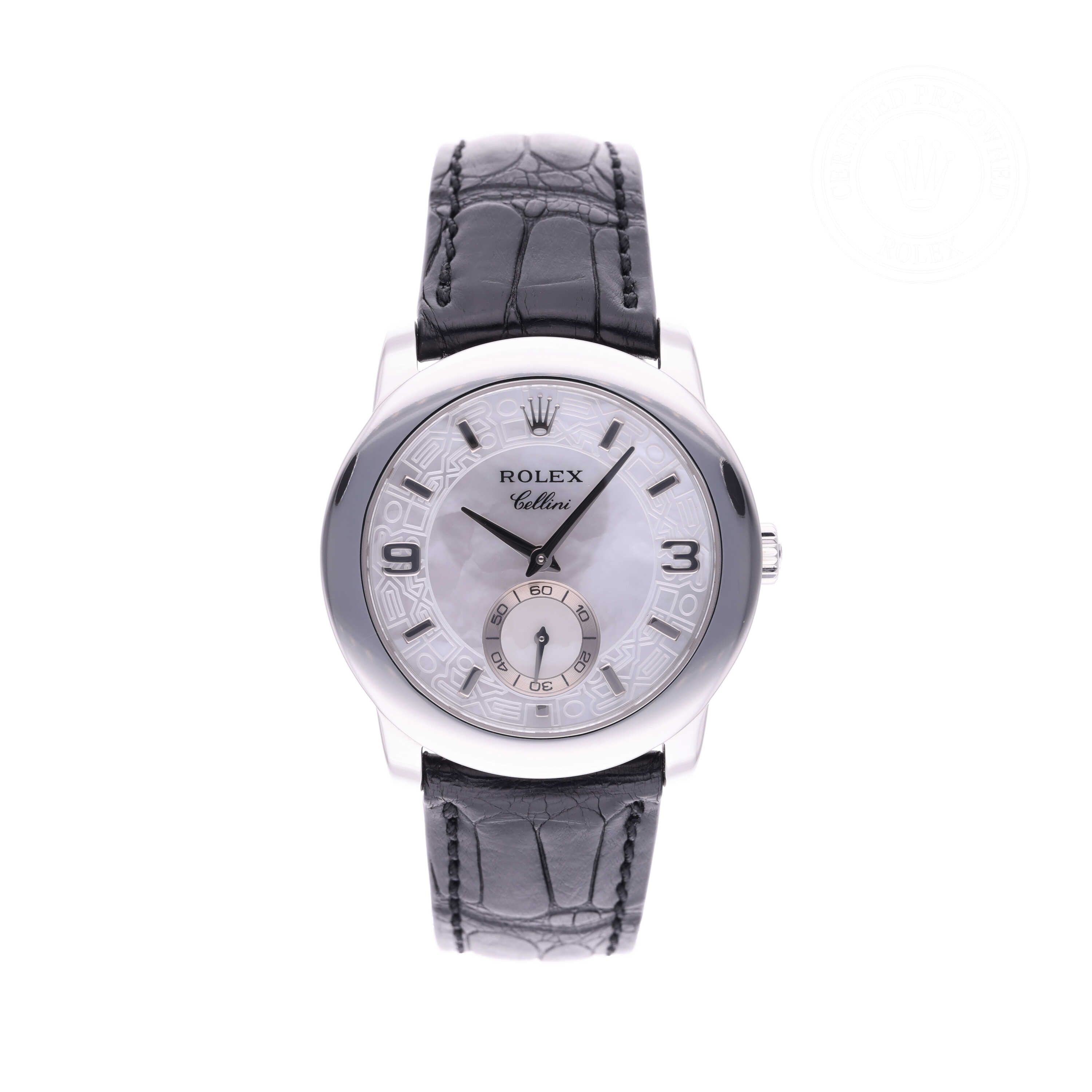 Rolex Cellini Cellinium 35 Official Certified Pre-Owned