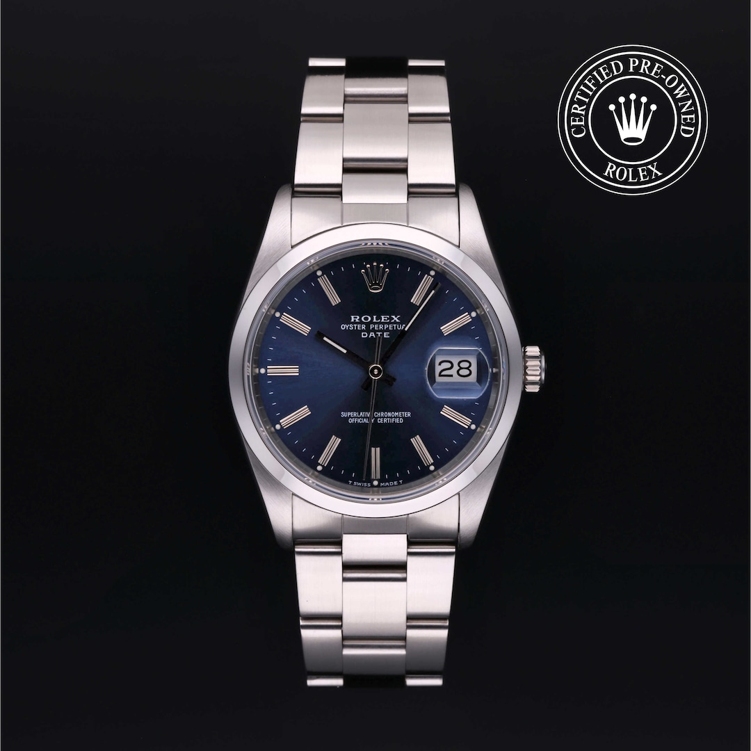 Rolex Certified Pre-Owned Date 34 Rolex Certified Pre-Owned Date 34