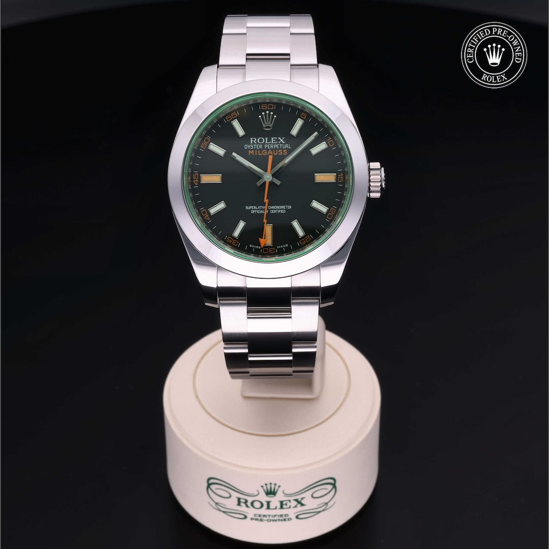 Rolex Rolex Certified Pre-Owned Milgauss Rolex Rolex Certified Pre-Owned Milgauss
