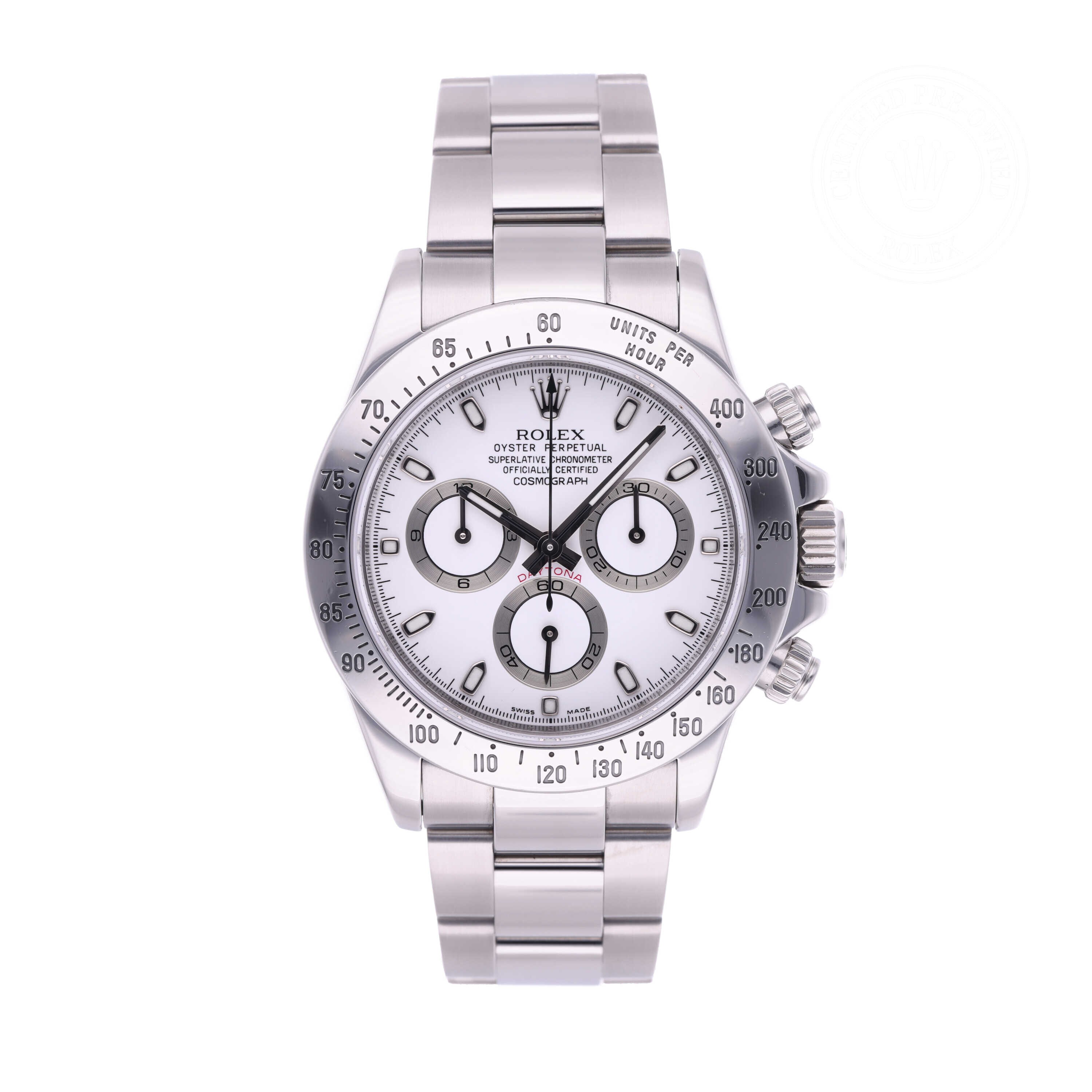 Rolex Cosmograph Daytona Official Certified Pre-Owned