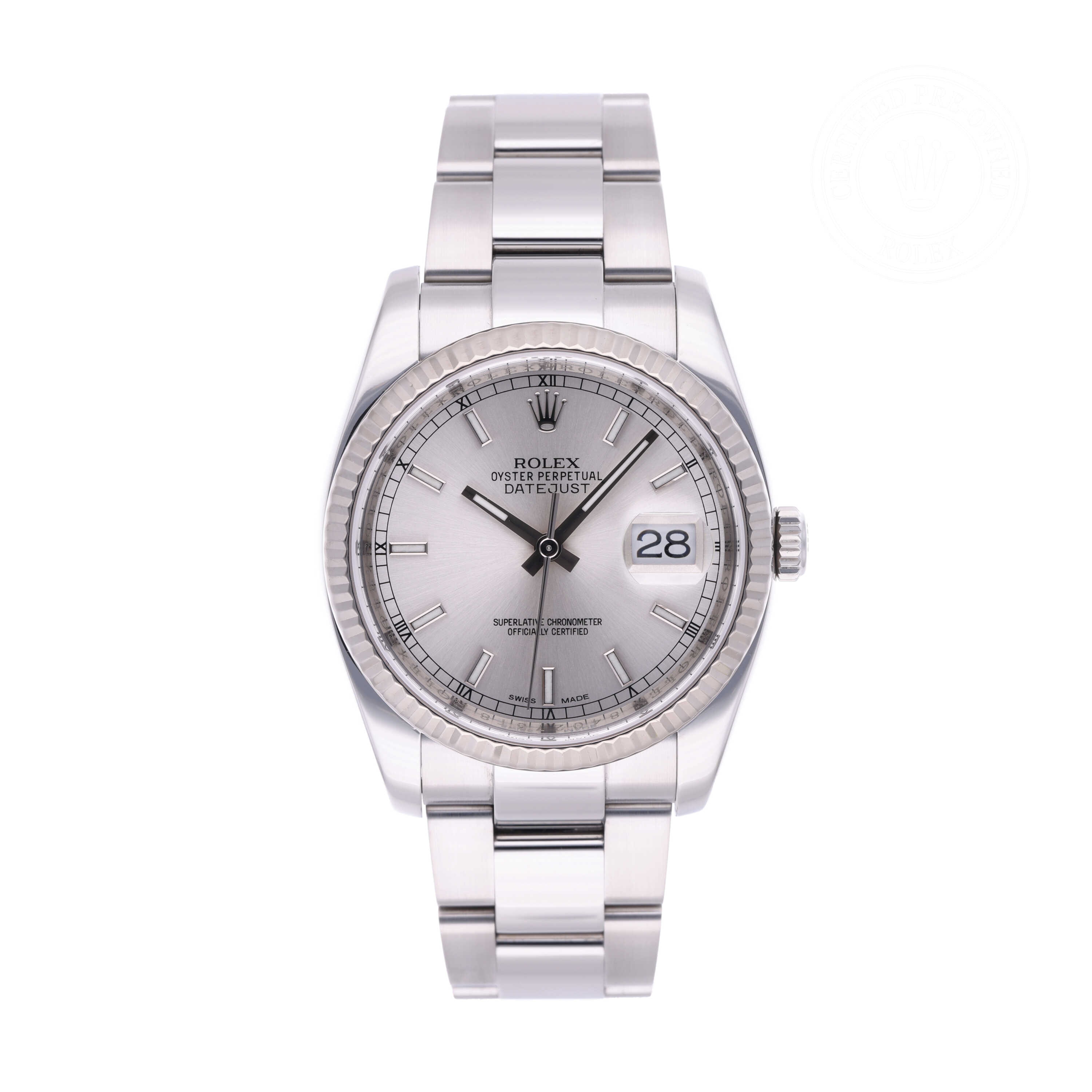 Rolex Datejust 36 Official Certified Pre-Owned