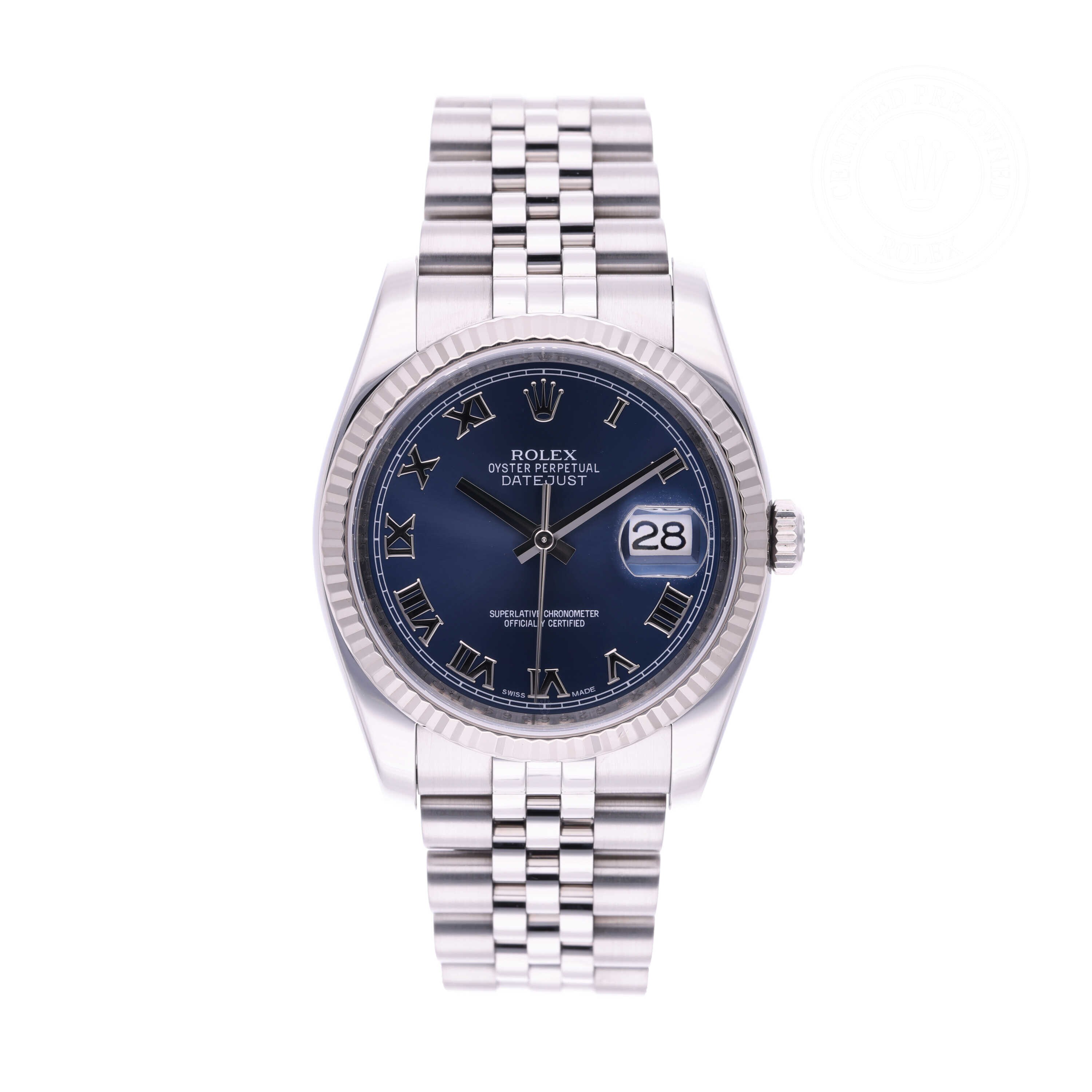 Rolex Datejust 36 Official Certified Pre-Owned