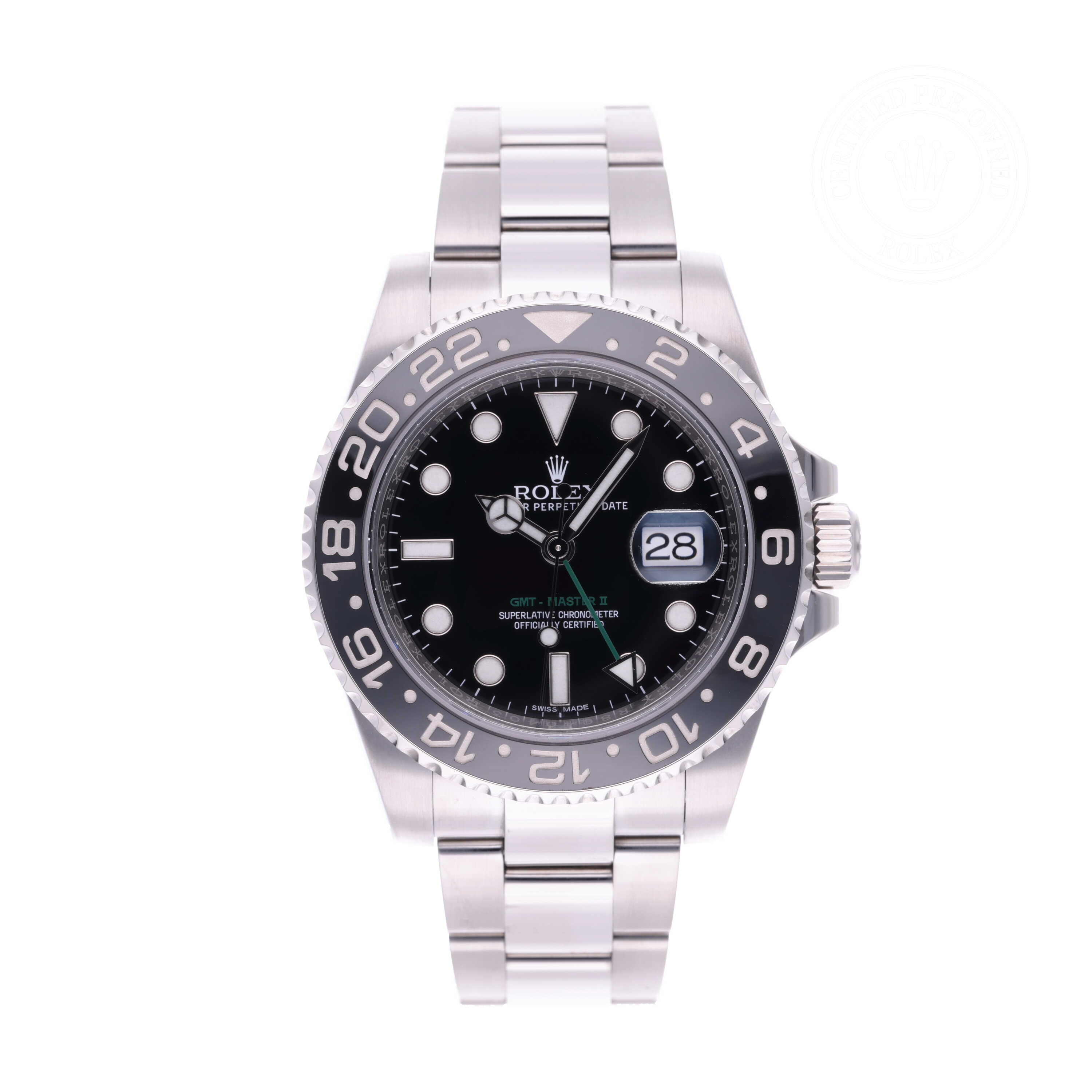 Rolex GMT-Master II Official Certified Pre-Owned