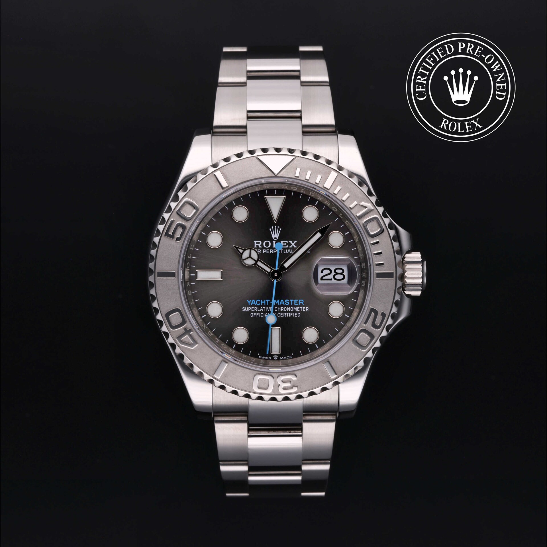 Yacht Master Rolex Certified Pre Owned Goldsmiths